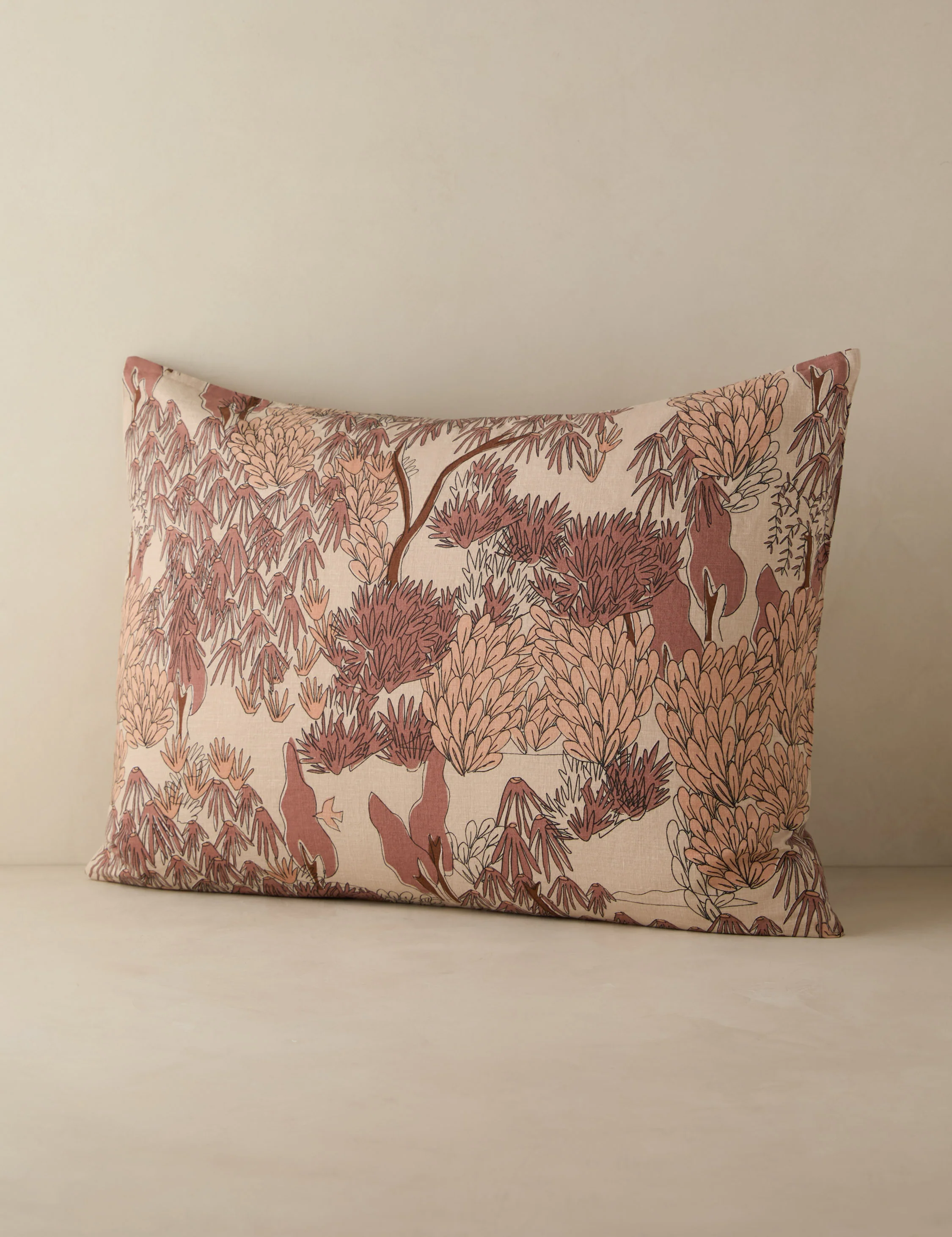 Garden Walk Linen Cotton Sham by Sarah Sherman Samuel - Image 8
