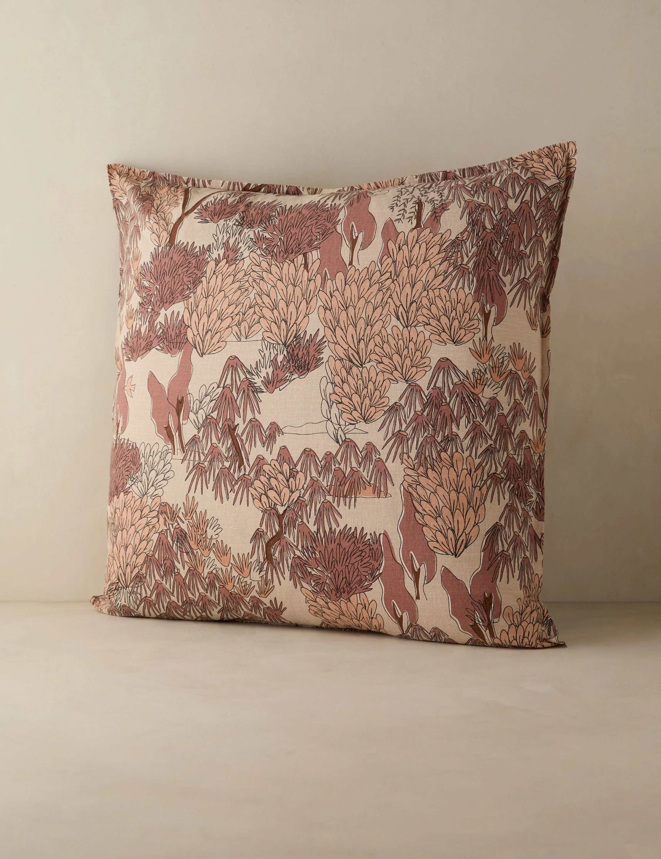 Garden Walk Linen Cotton Sham by Sarah Sherman Samuel - Image 9