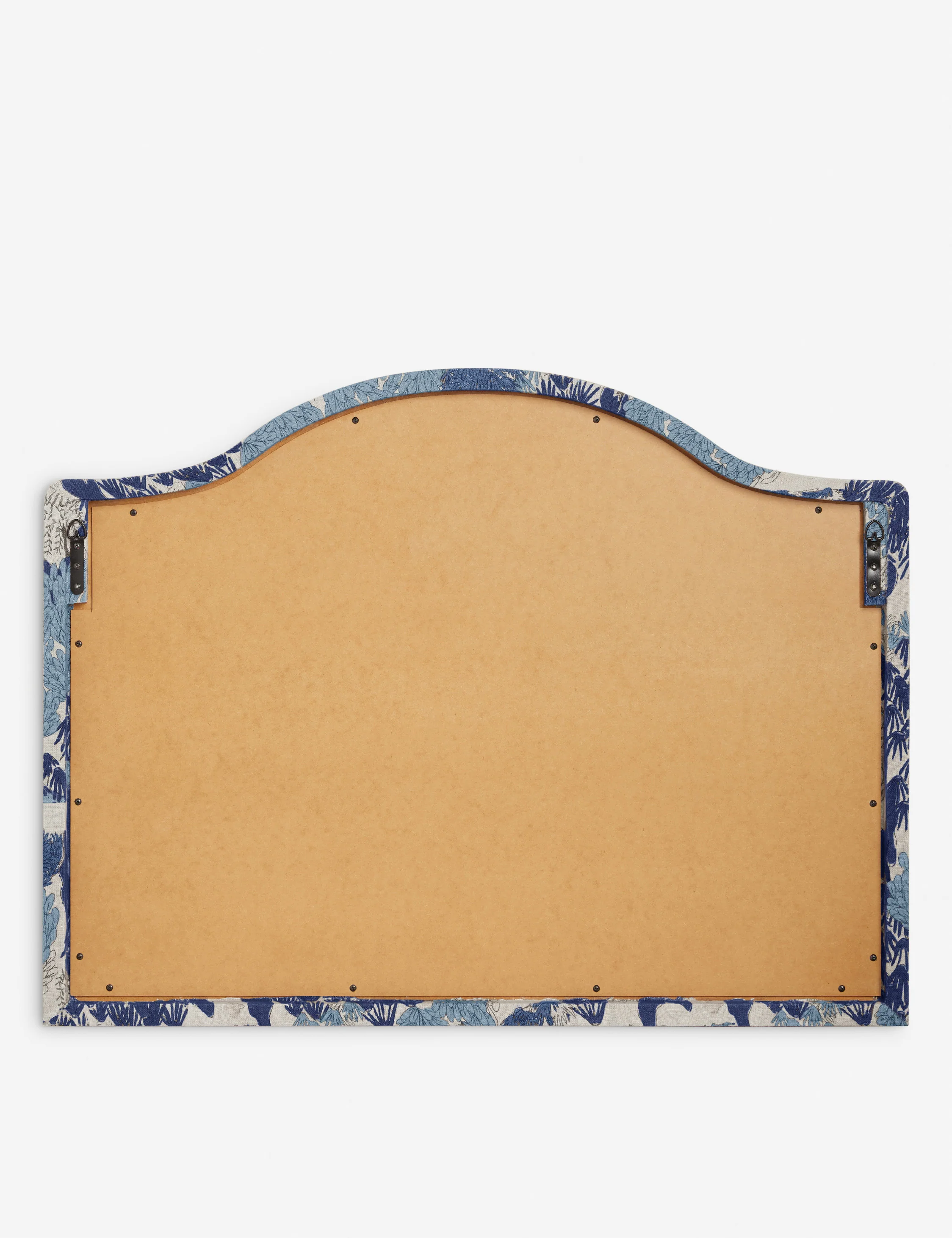 Garden Walk Upholstered Mantel Mirror by Sarah Sherman Samuel - Image 5