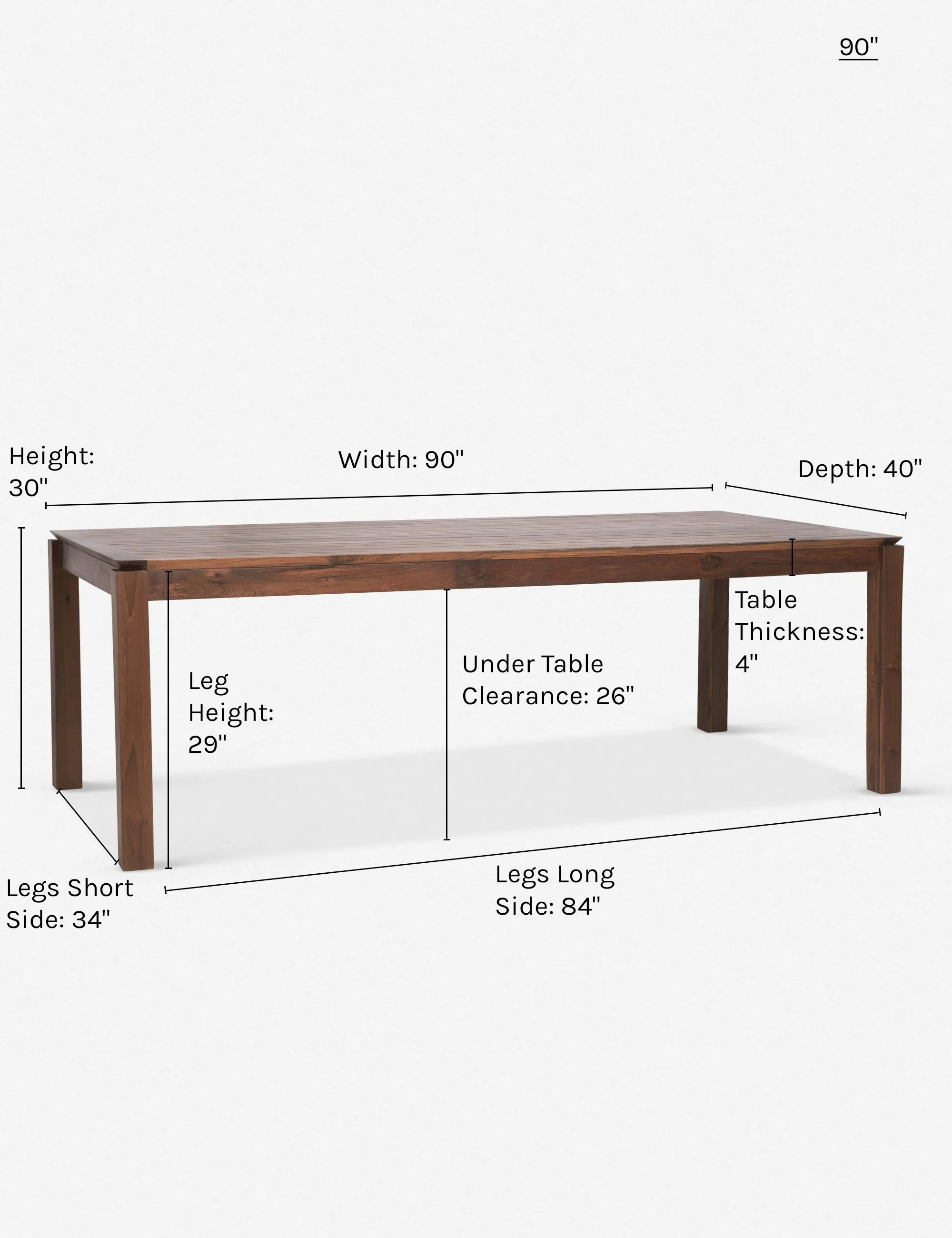 Garner Indoor / Outdoor Dining Table - Image 10