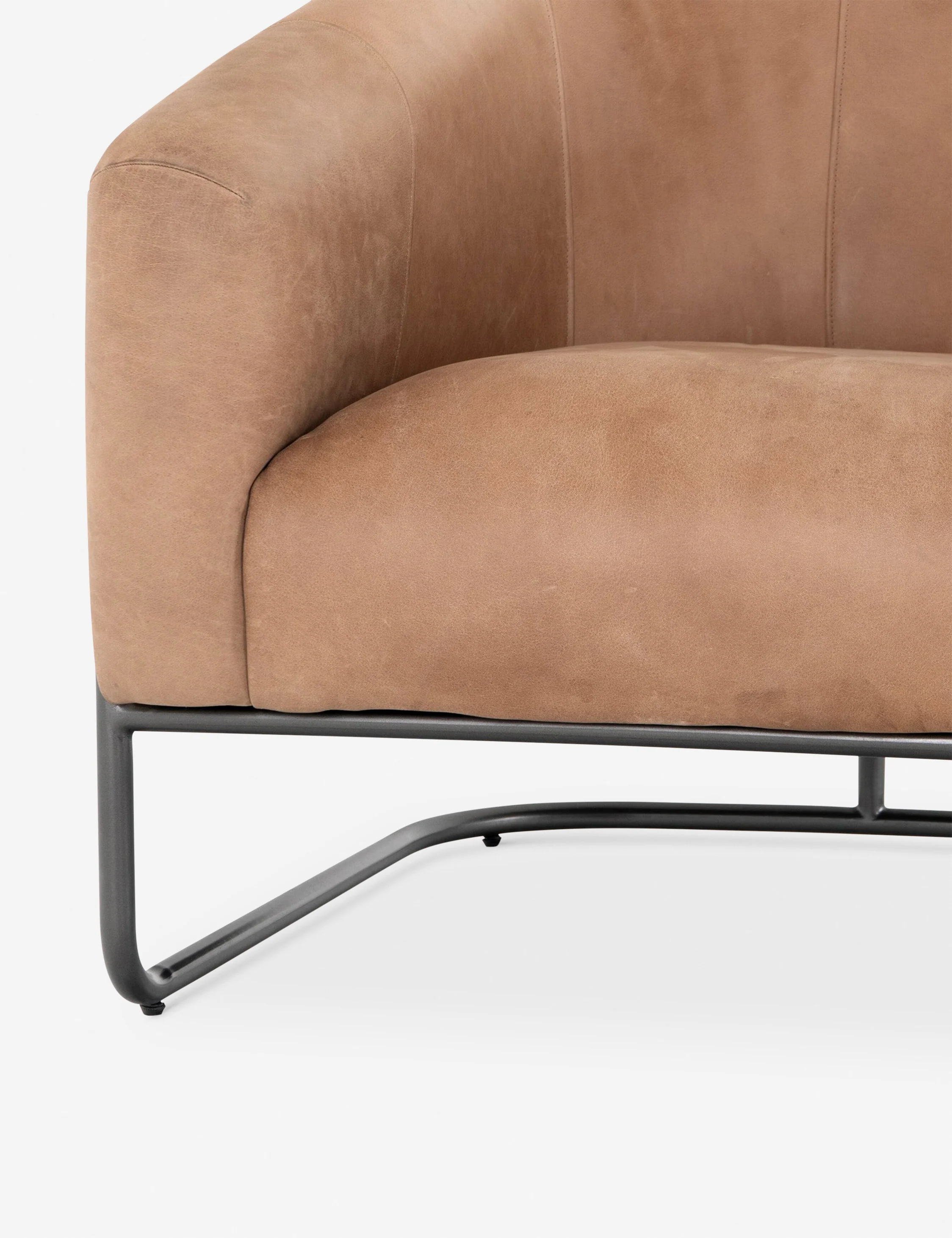 Gianni Leather Accent Chair - Image 7