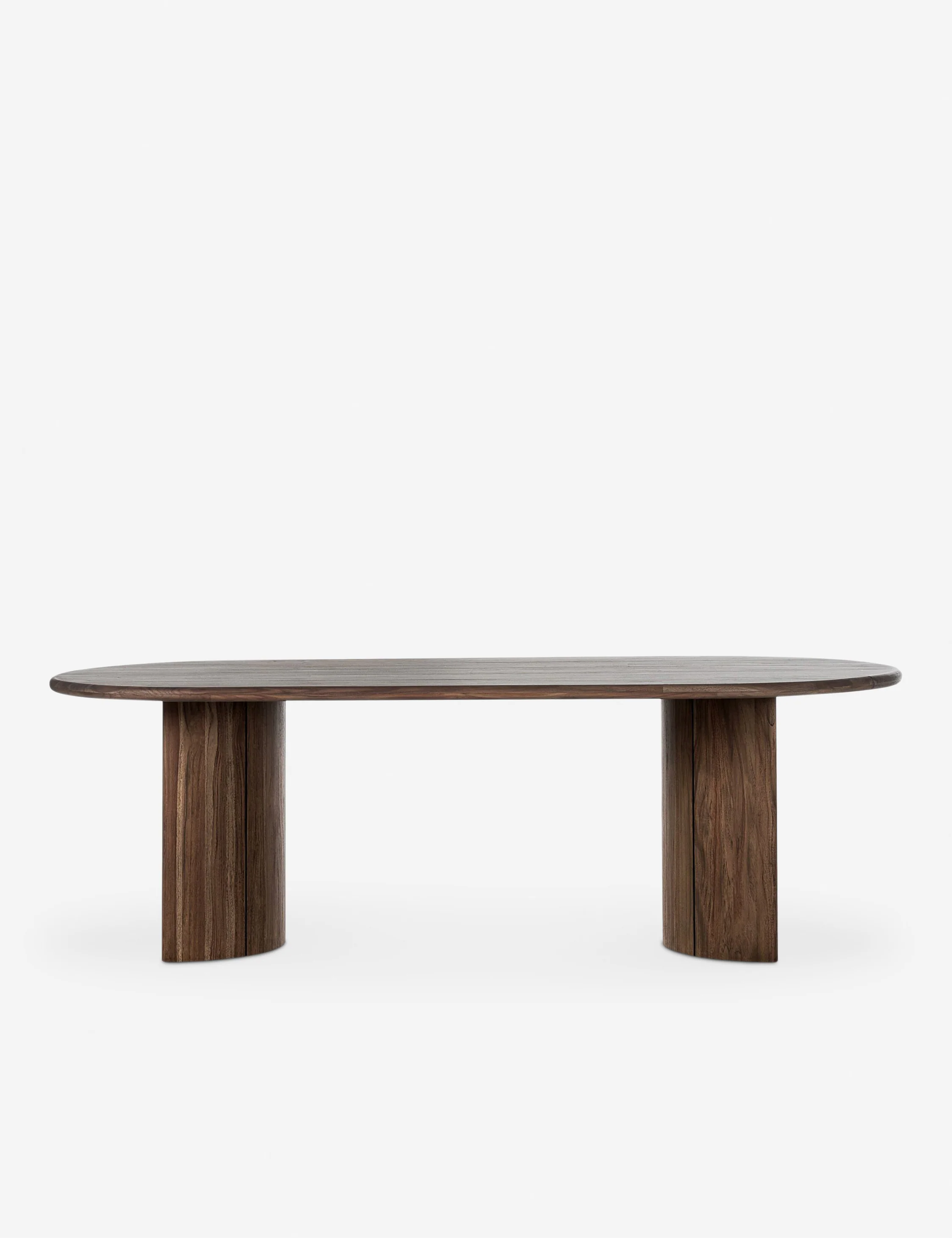 Gilda Outdoor Oval Dining Table - Image 4