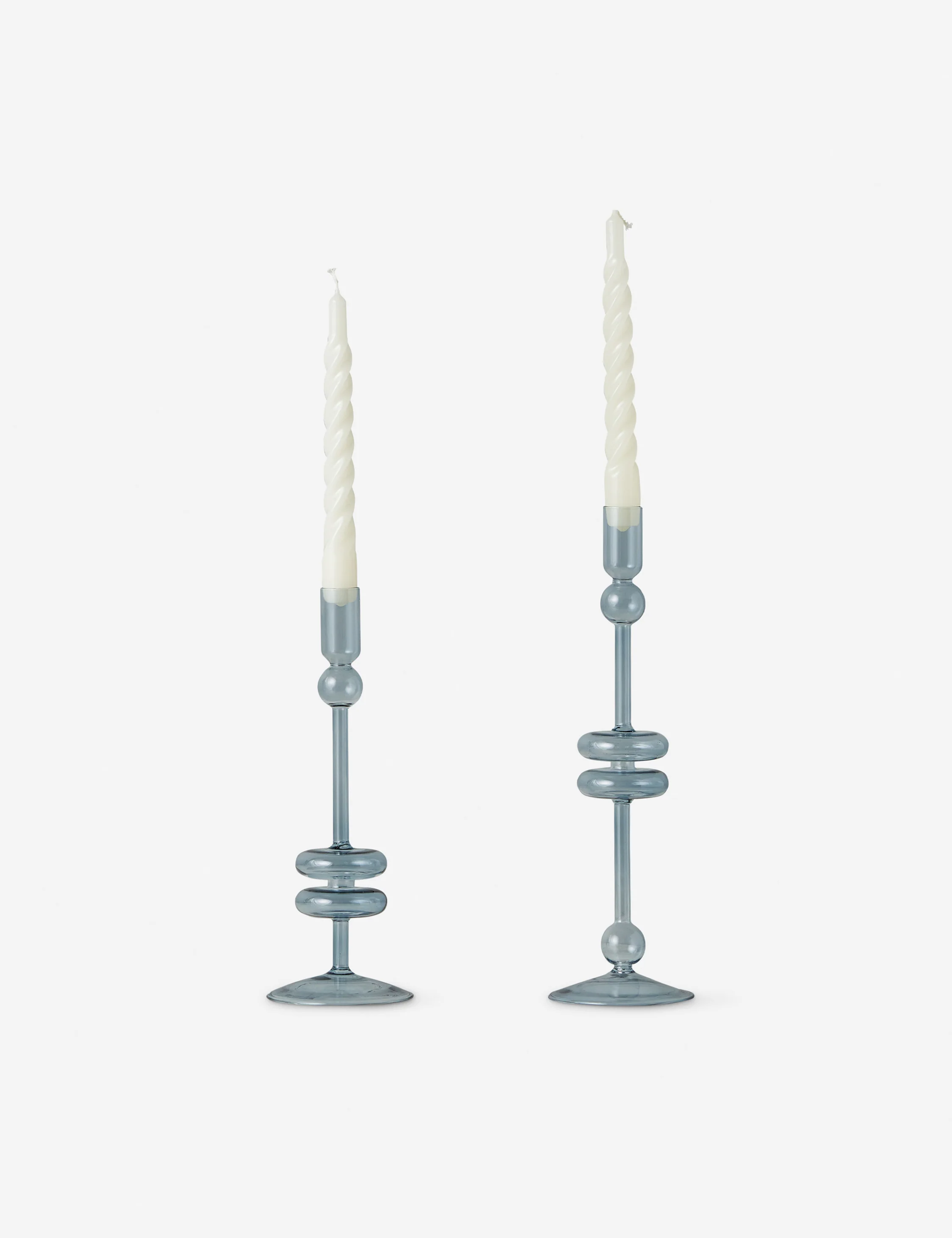 Glass Candlestick Pair (Set of 2) by etúHOME - Image 20
