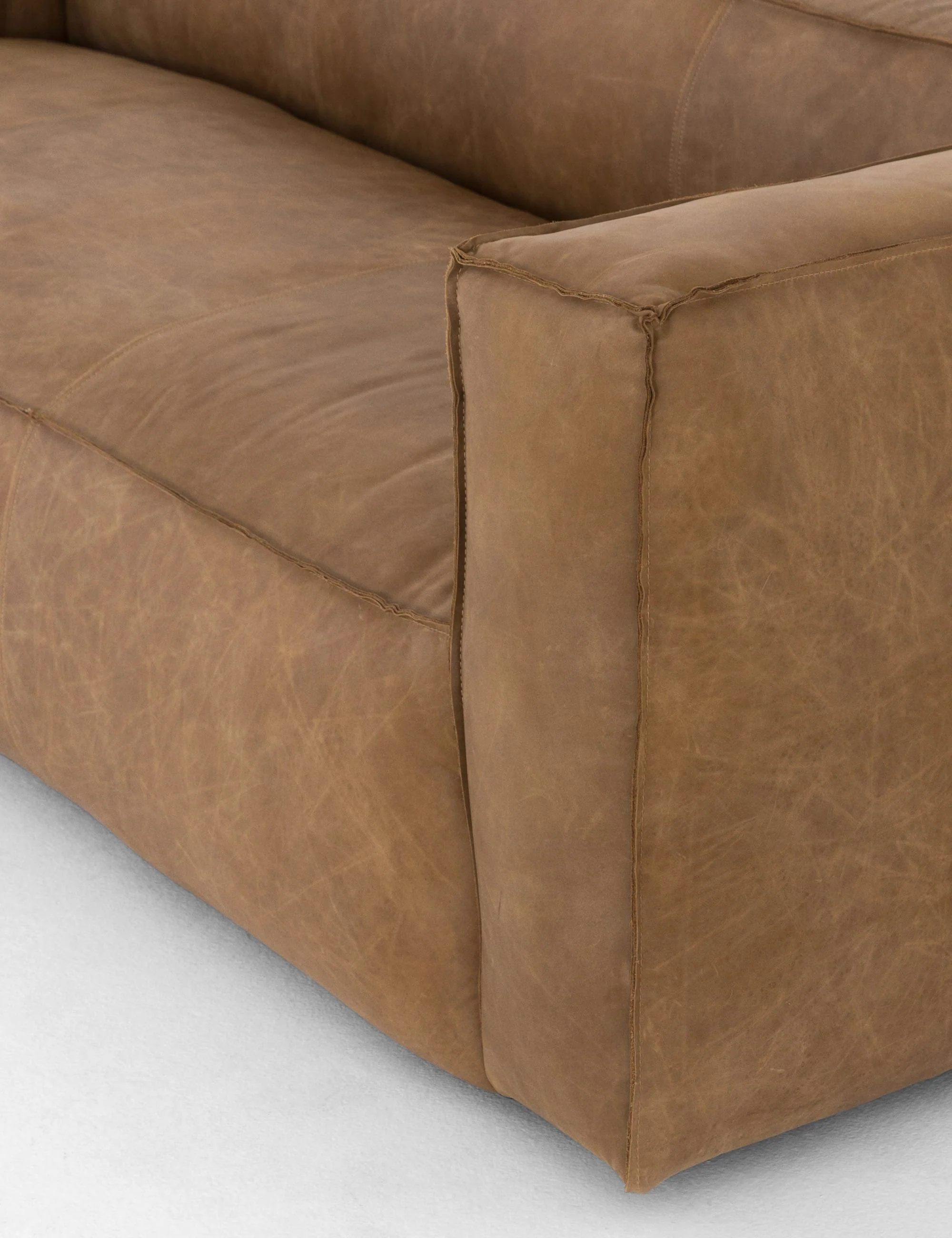 Graham Leather Sofa - Image 8
