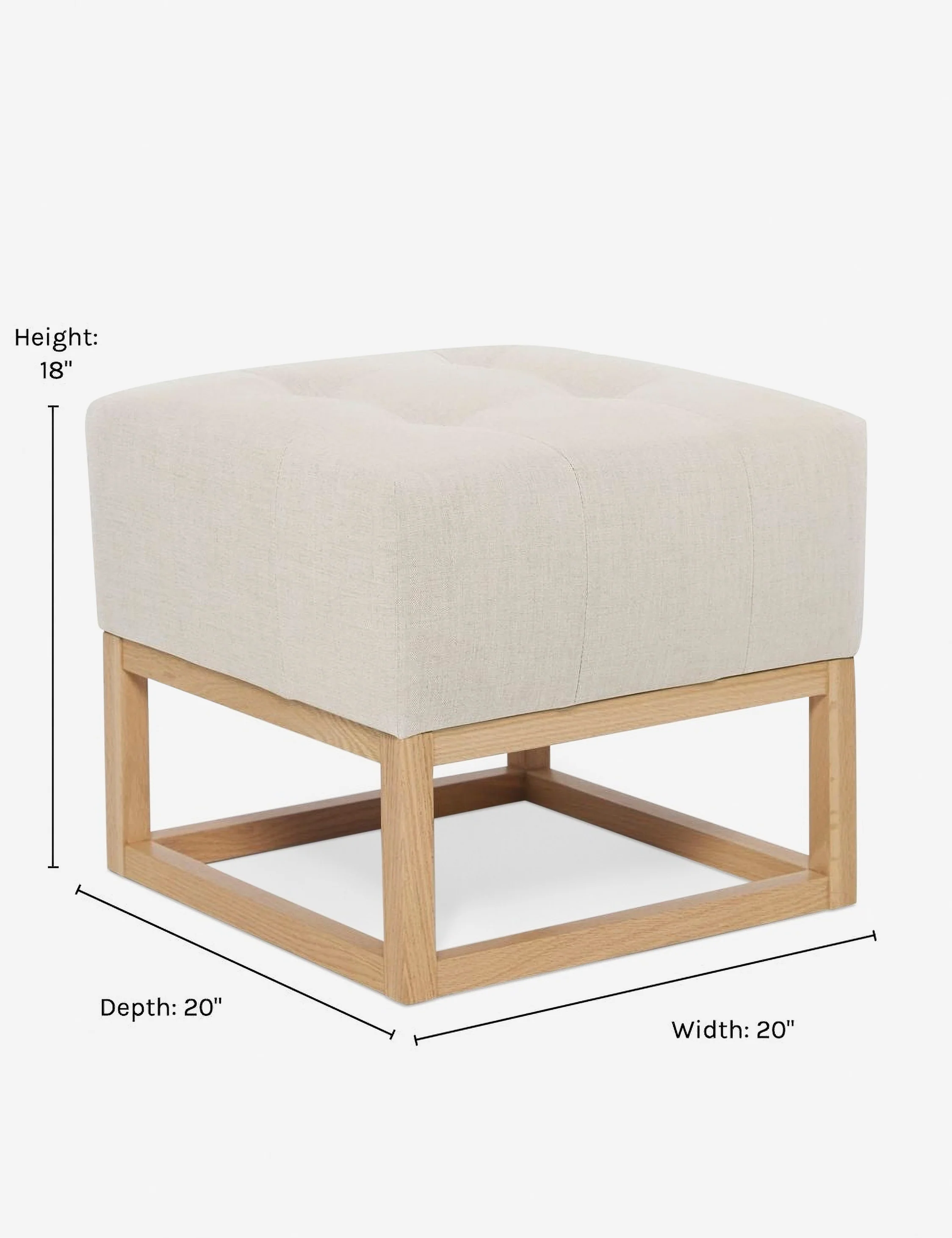 Grasmere Ottoman by Ginny Macdonald - Image 53