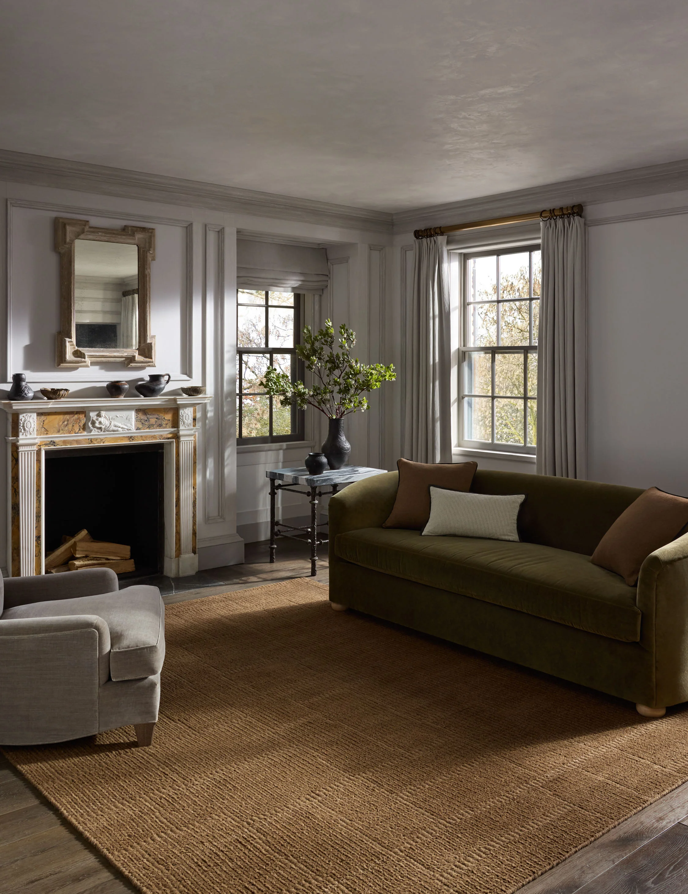 Greenwich Hand-Loomed Wool-Blend Rug by Jeremiah Brent x Loloi - Image 12