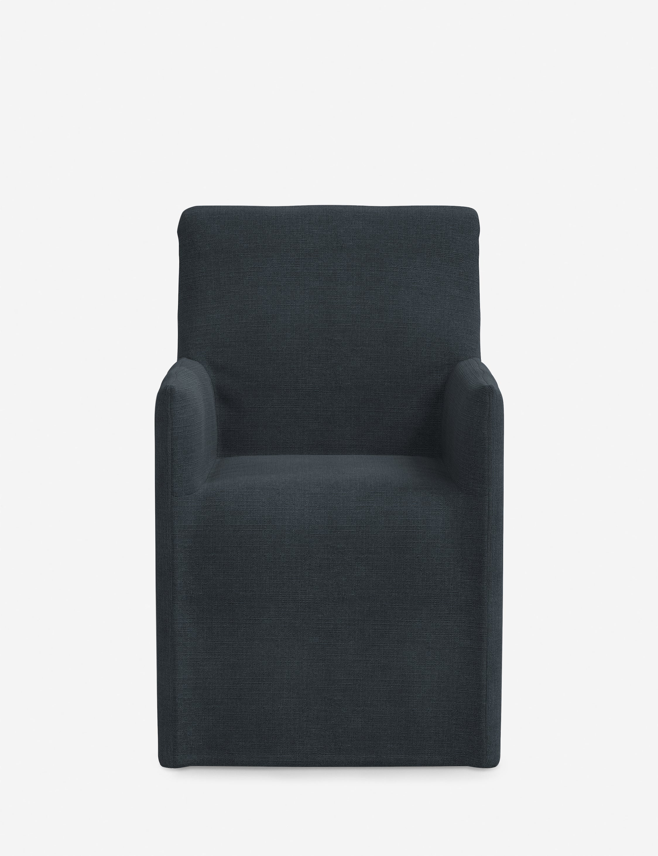 Haddan Slipcover Dining Arm Chair - Image 25