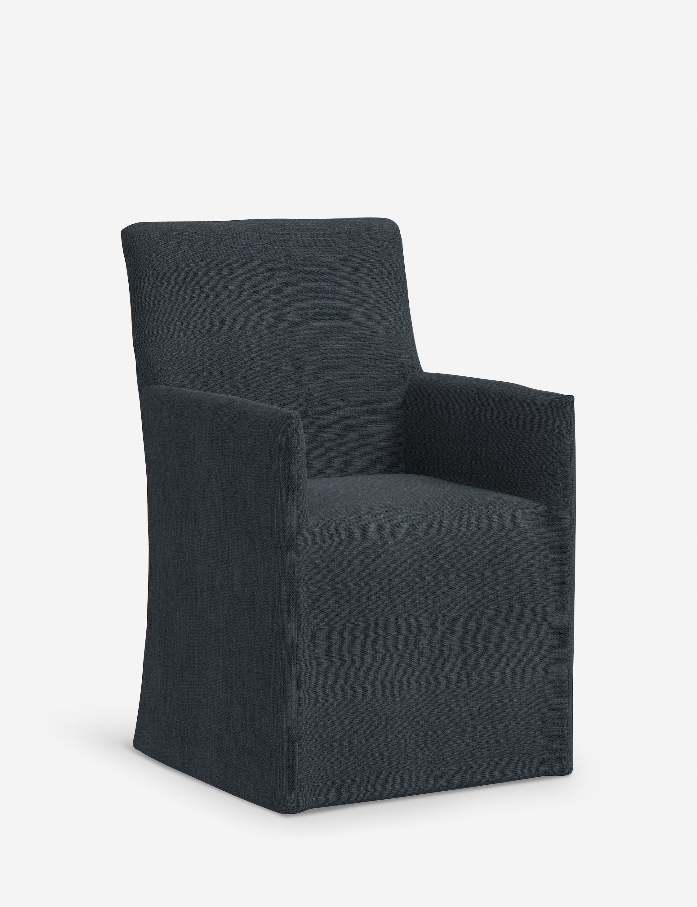 Haddan Slipcover Dining Arm Chair - Image 26