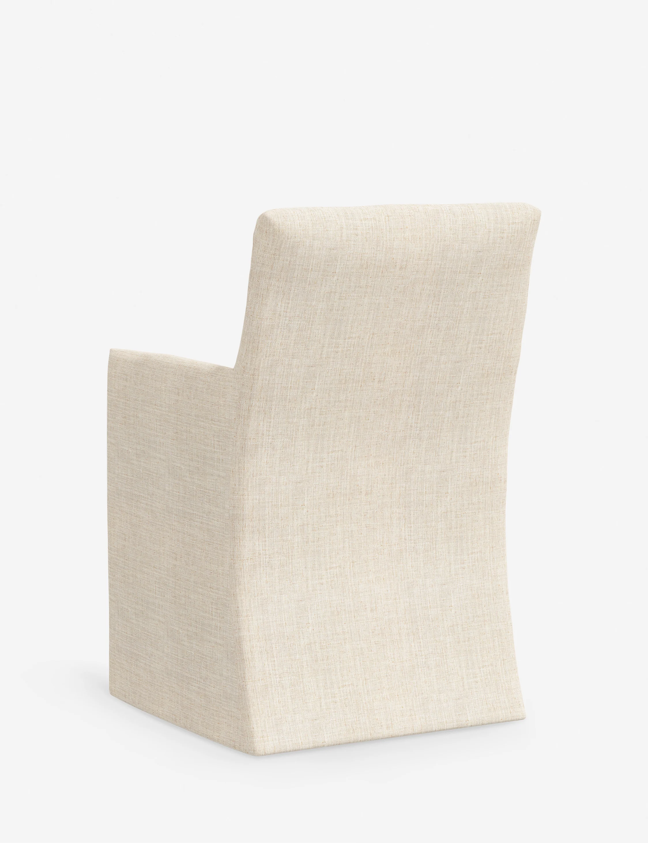 Haddan Slipcover Dining Arm Chair - Image 32