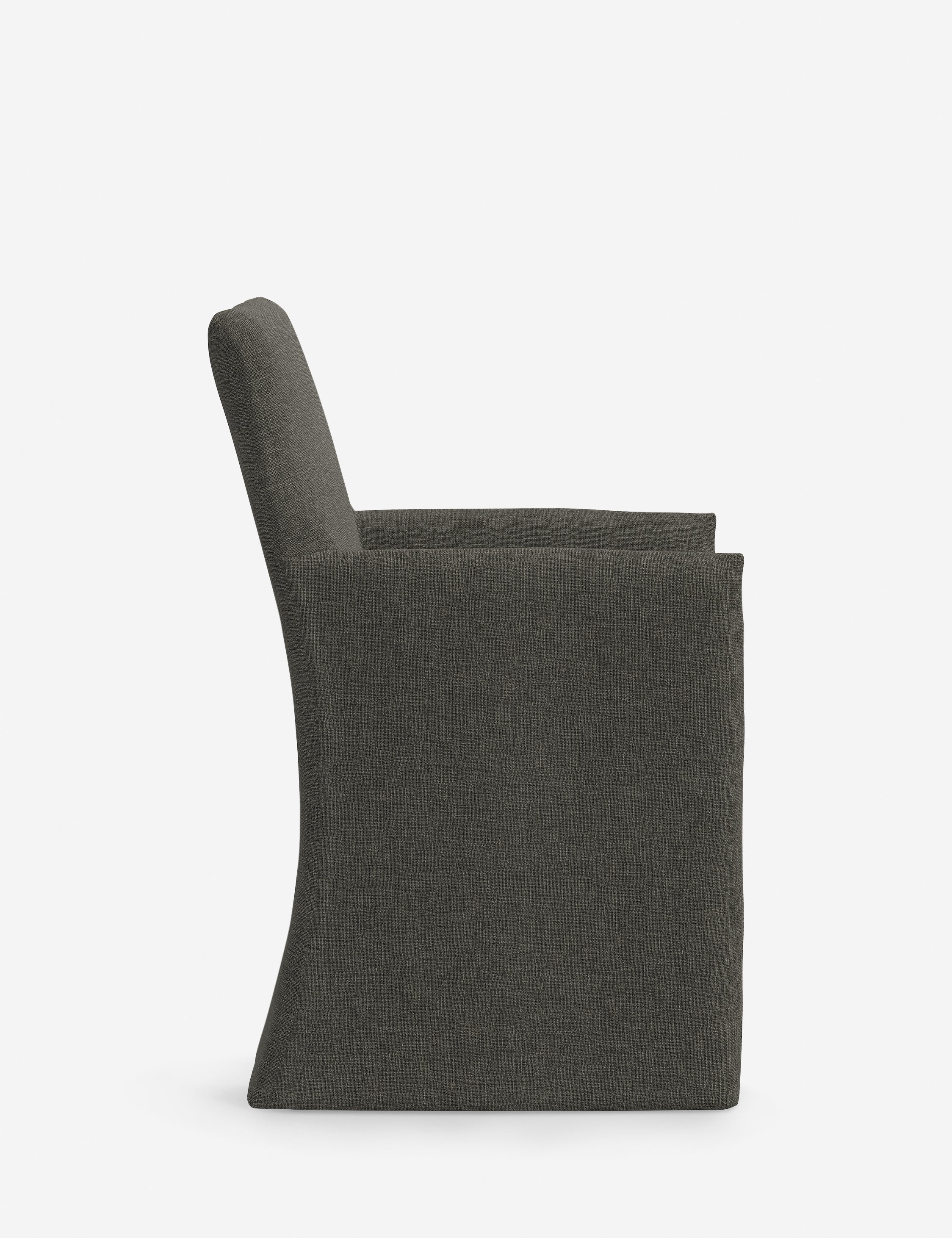Haddan Slipcover Dining Arm Chair - Image 35