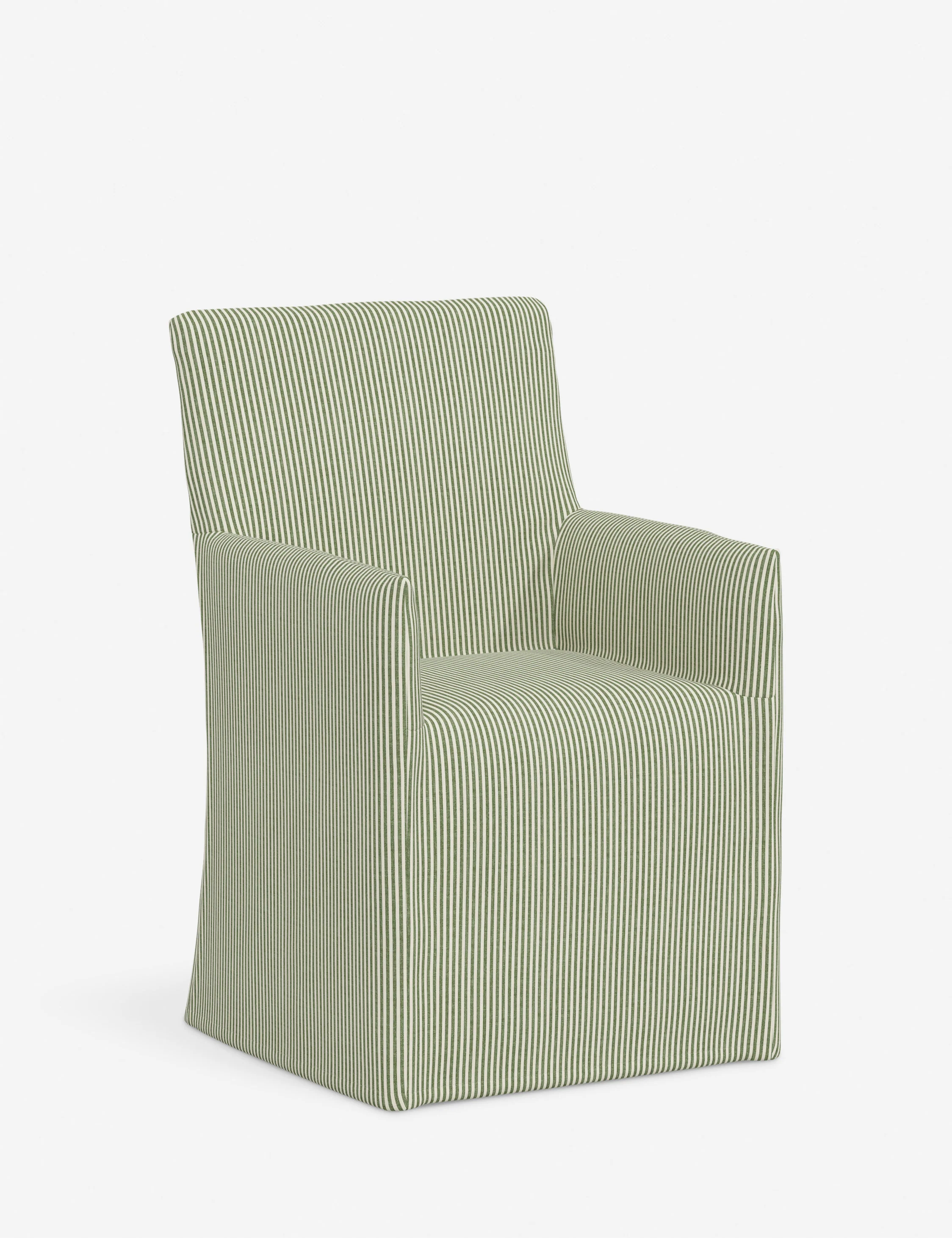 Haddan Slipcover Dining Arm Chair - Image 64