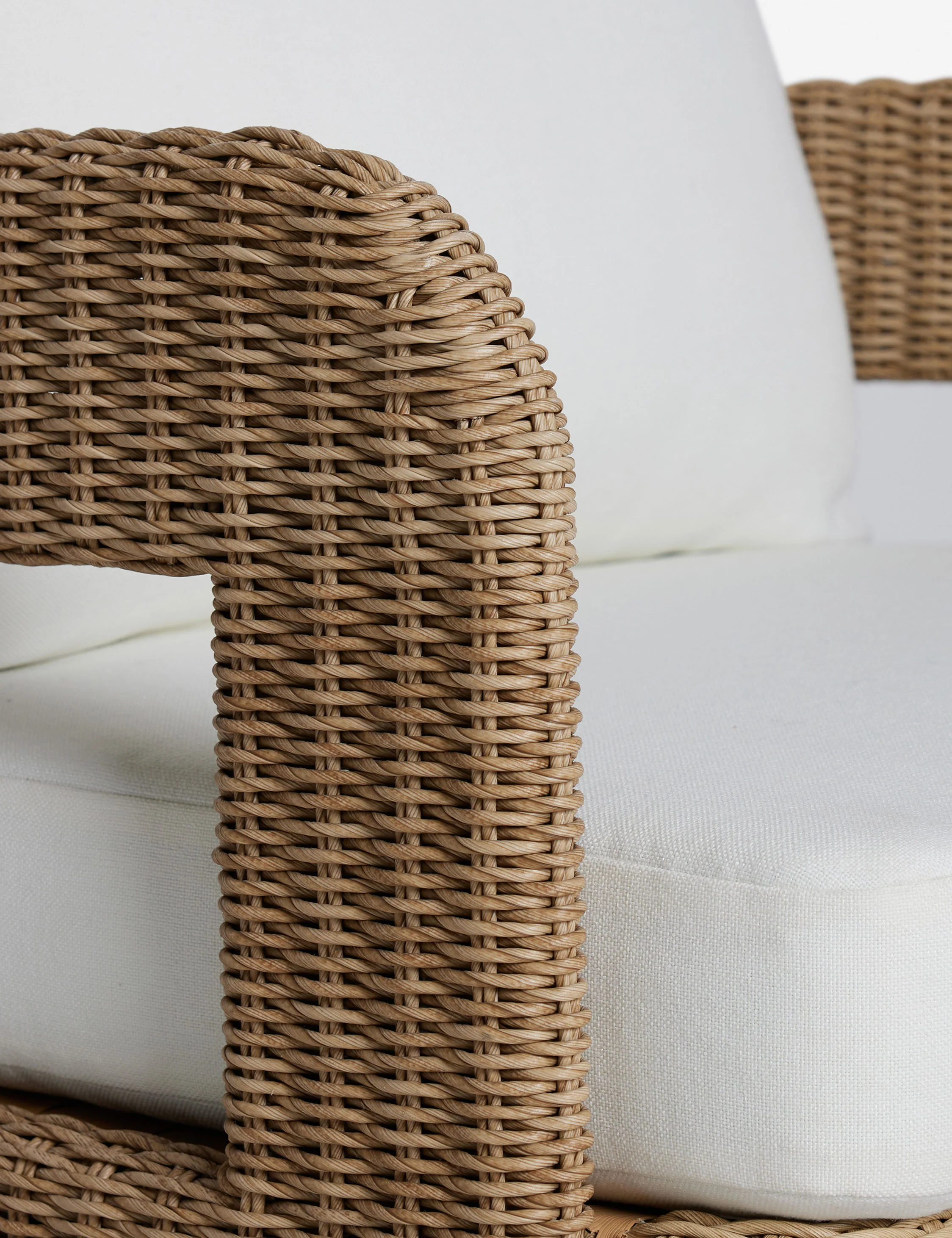 Hadler Outdoor Accent Chair, Ivory - Image 8