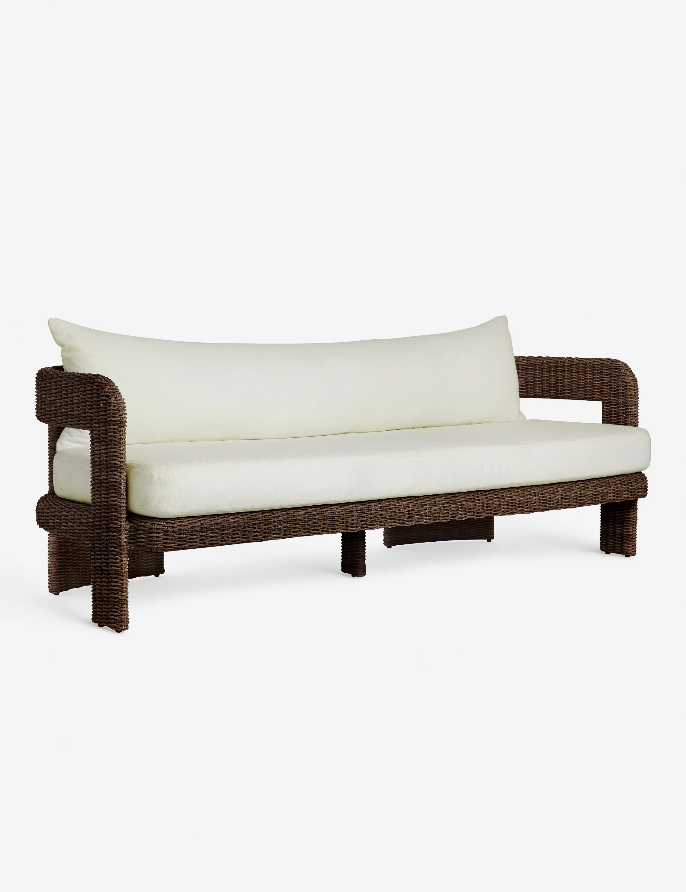 Hadler Outdoor Sofa, Ivory - Image 13