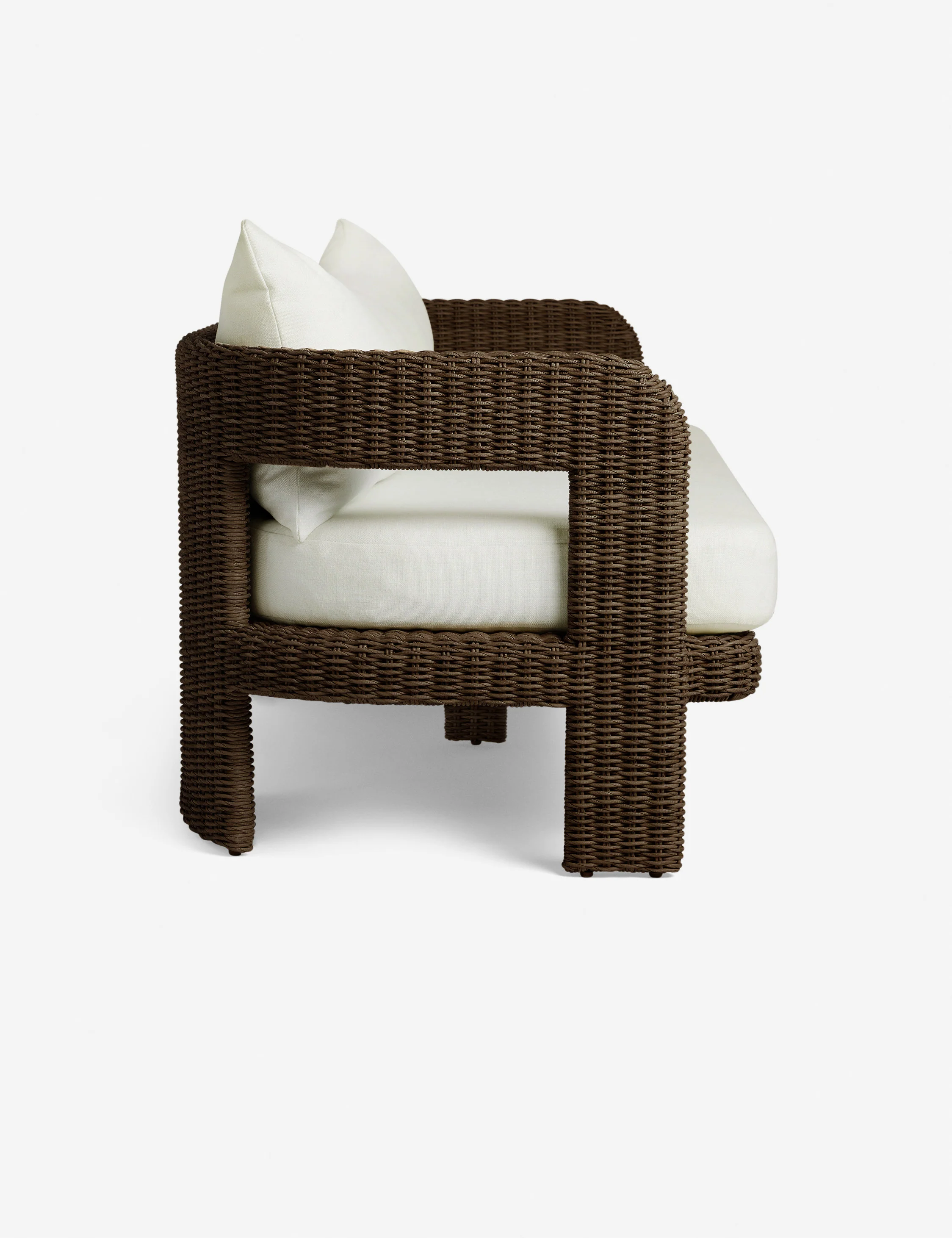 Hadler Outdoor Sofa, Ivory - Image 14