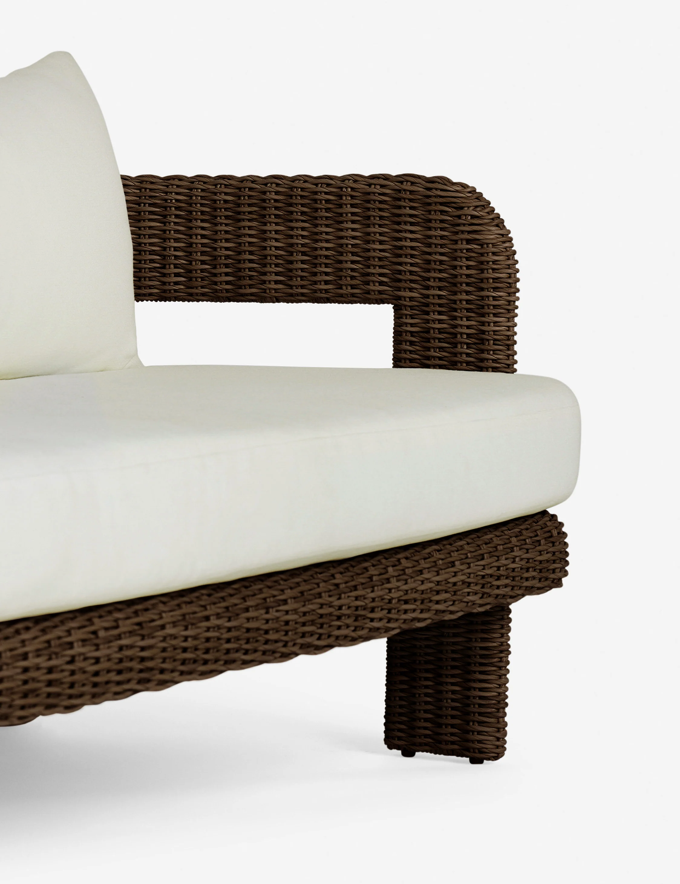 Hadler Outdoor Sofa, Ivory - Image 16