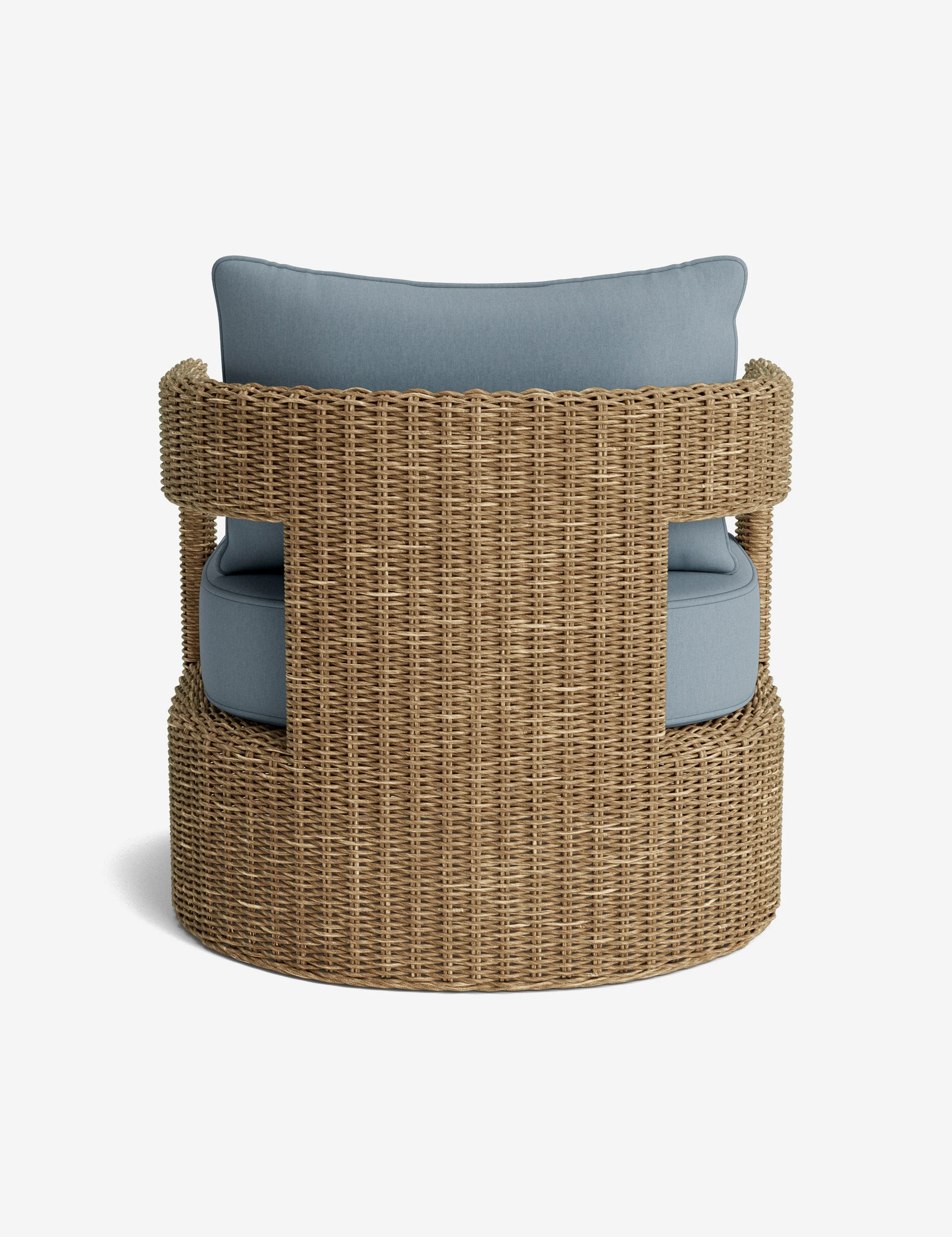 Hadler Outdoor Lounge Swivel Chair Cushion - Image 15