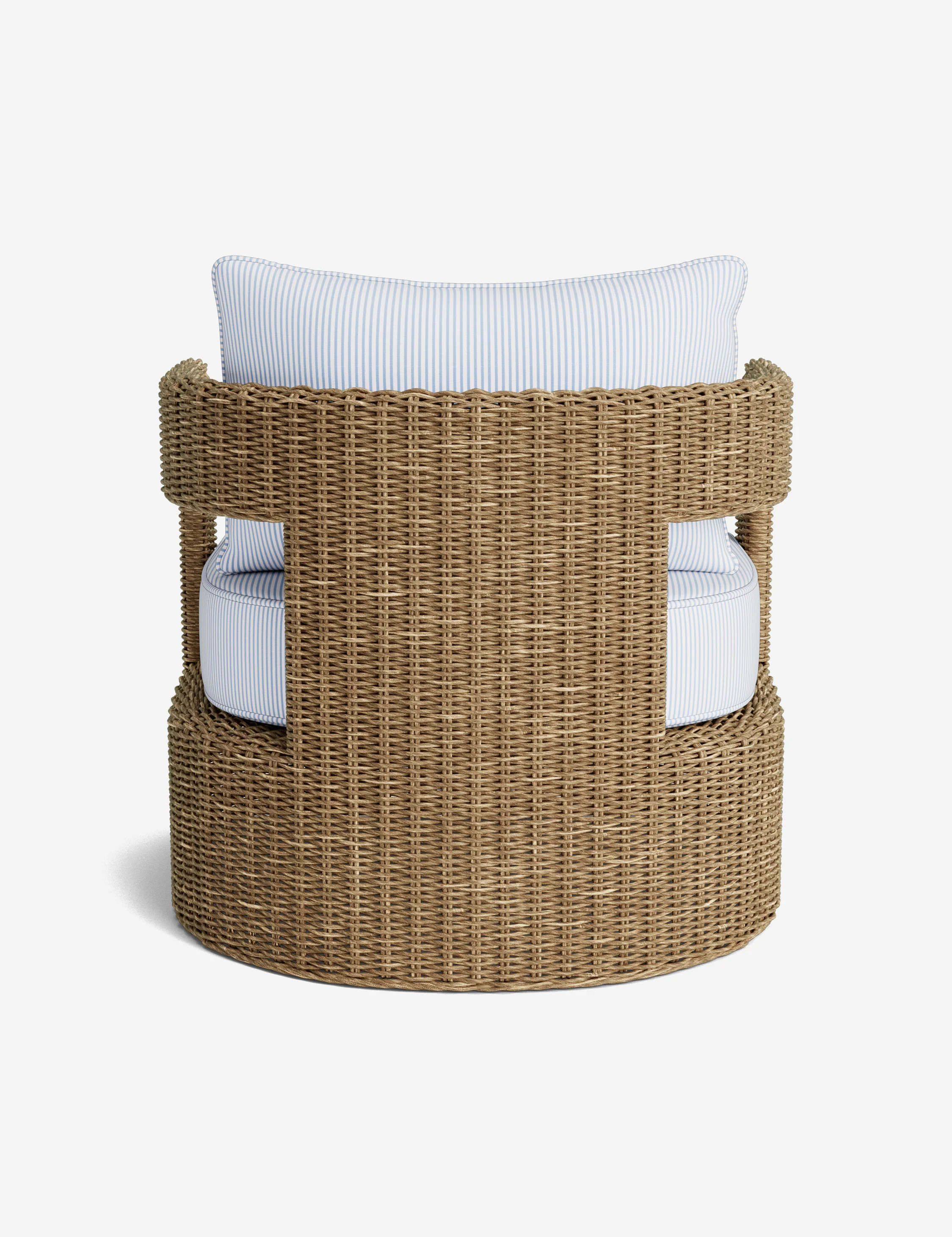 Hadler Outdoor Lounge Swivel Chair Cushion - Image 17