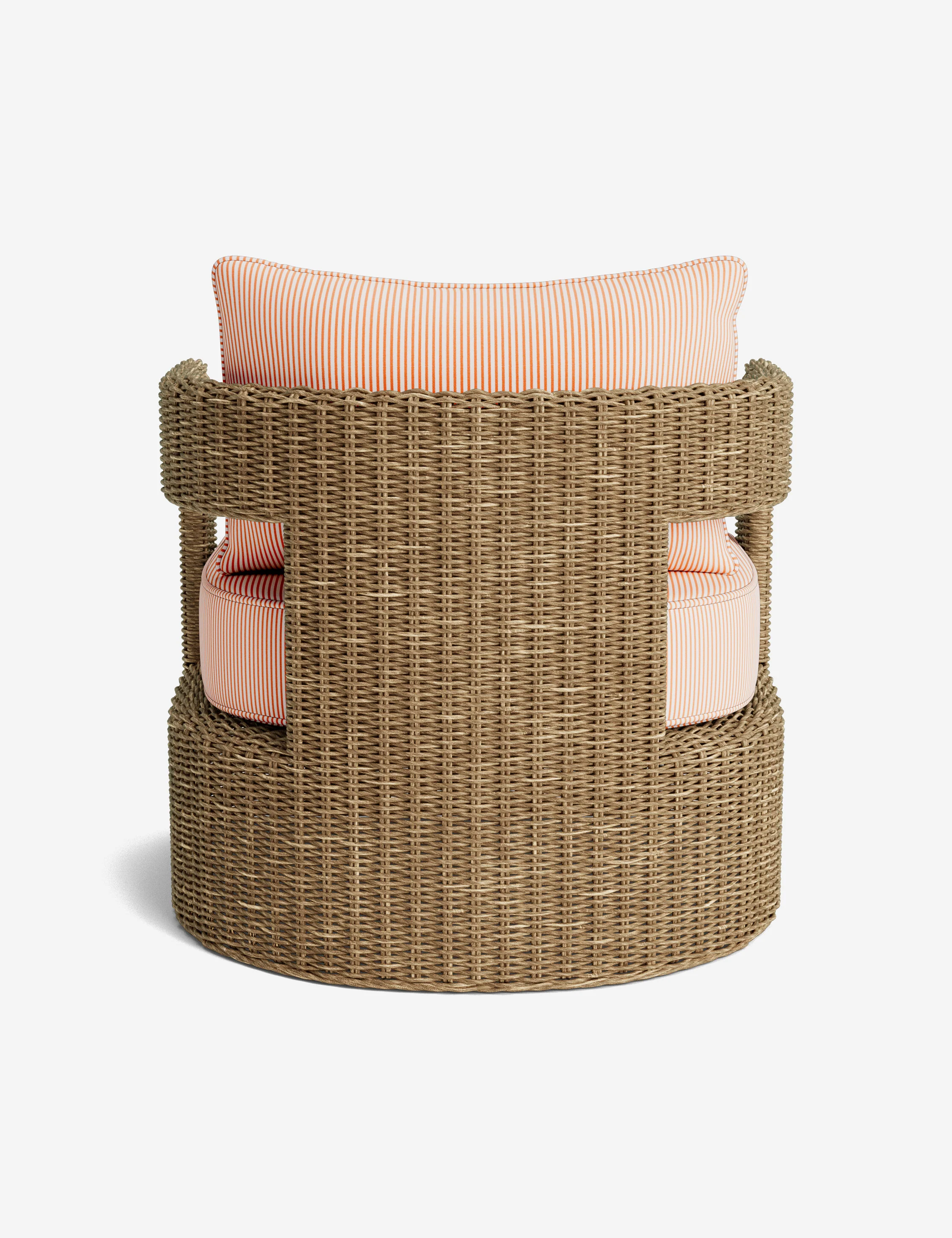 Hadler Outdoor Lounge Swivel Chair Cushion - Image 23