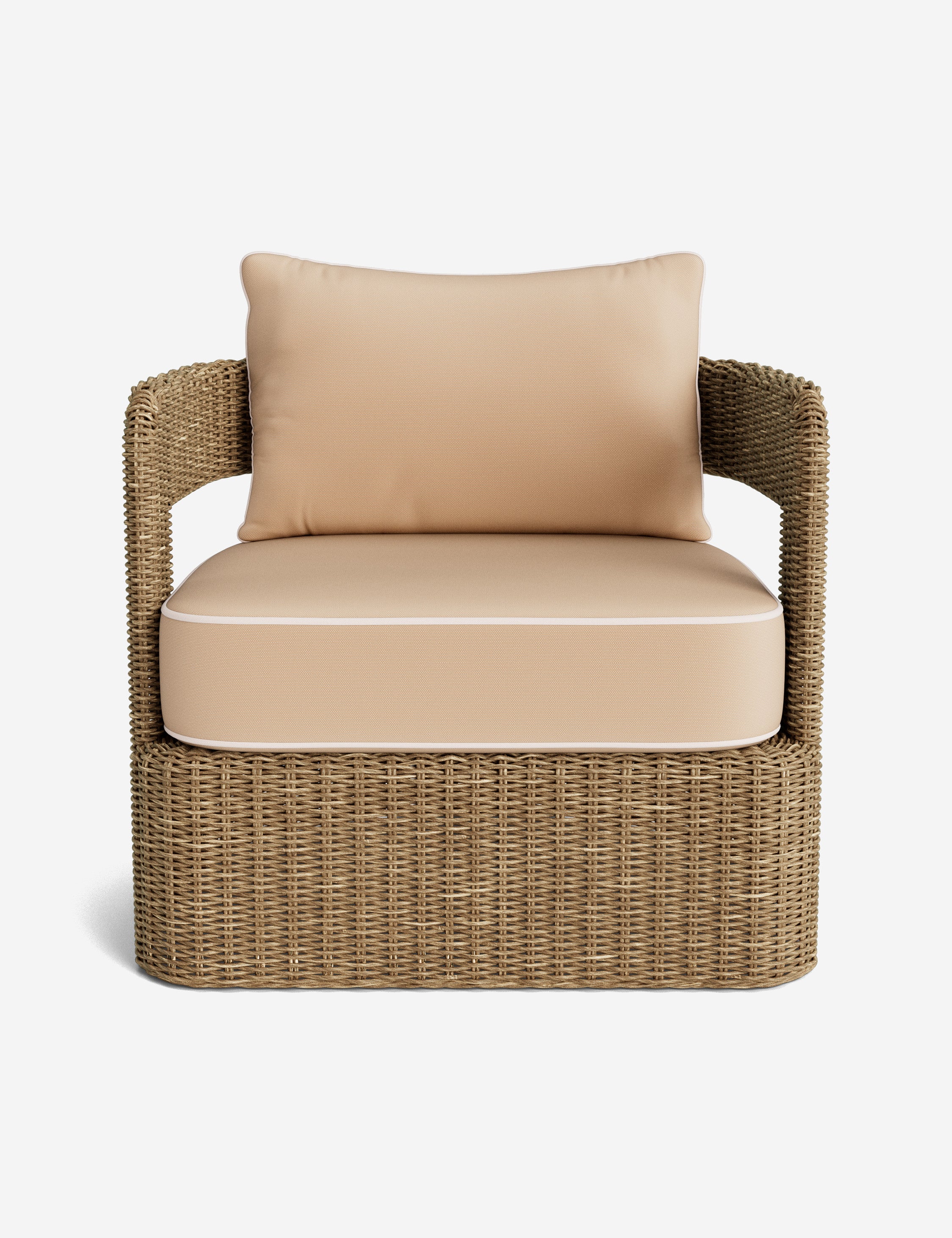 Hadler Outdoor Lounge Swivel Chair Cushion - Image 48