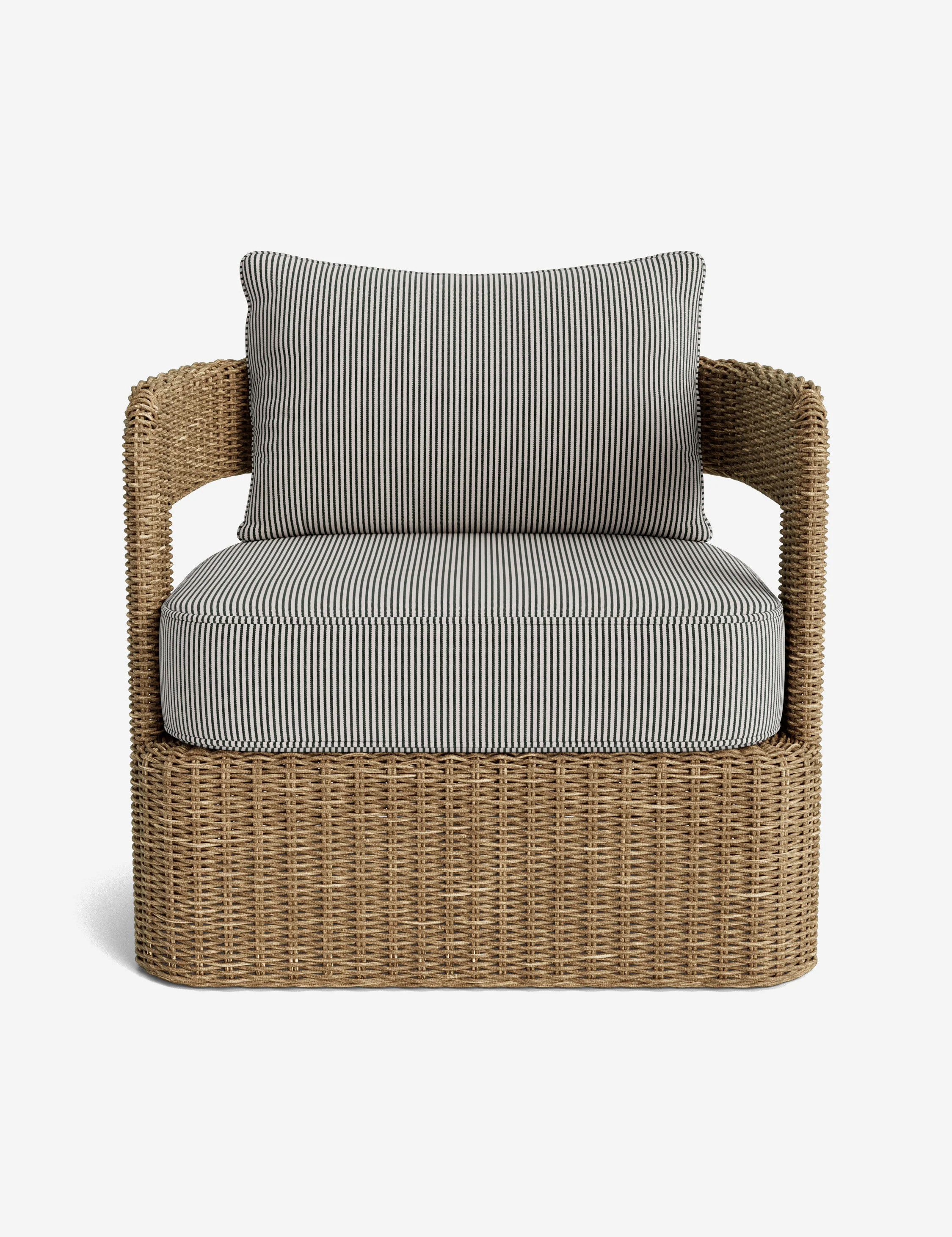 Hadler Outdoor Lounge Swivel Chair Cushion - Image 5