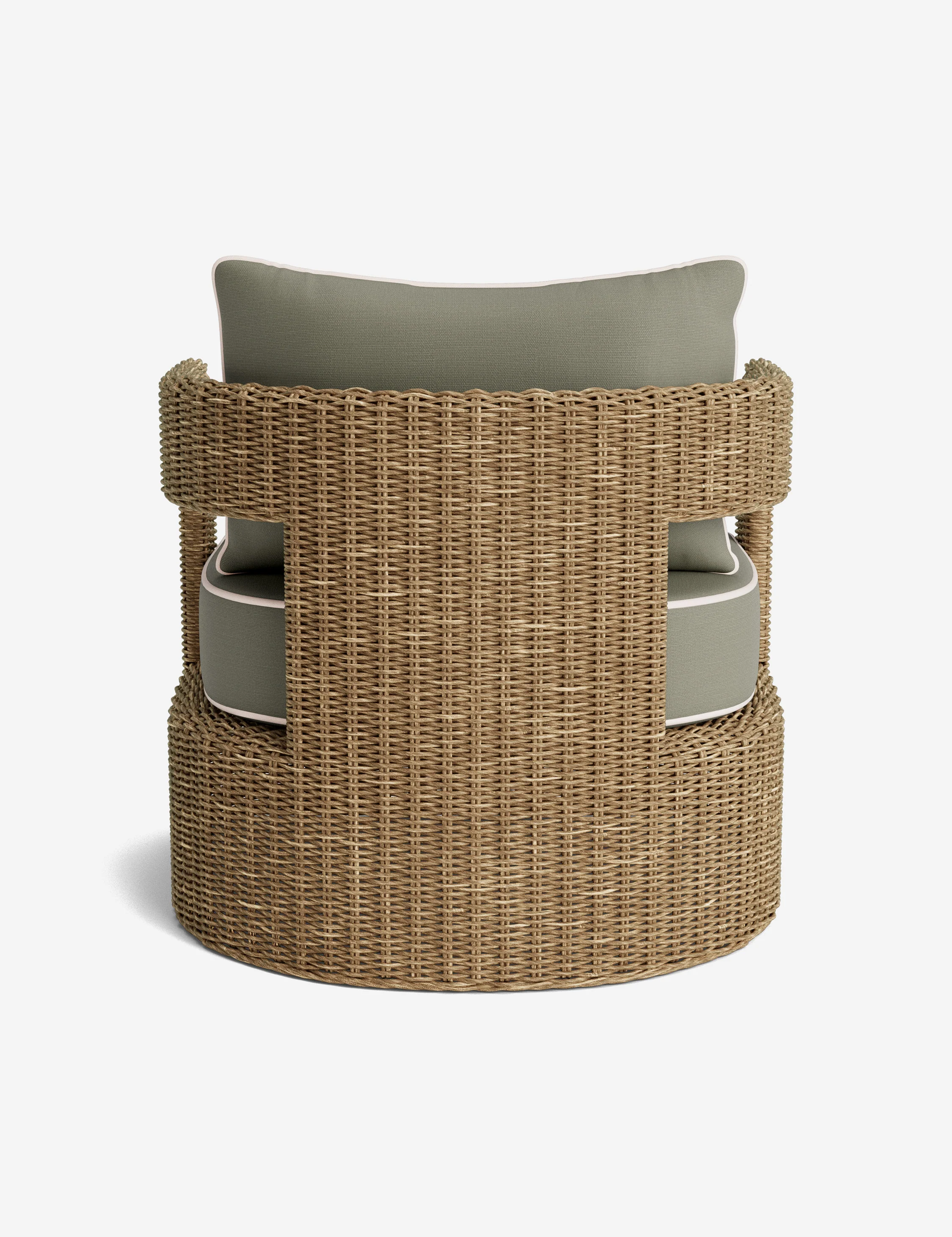 Hadler Outdoor Lounge Swivel Chair Cushion - Image 51