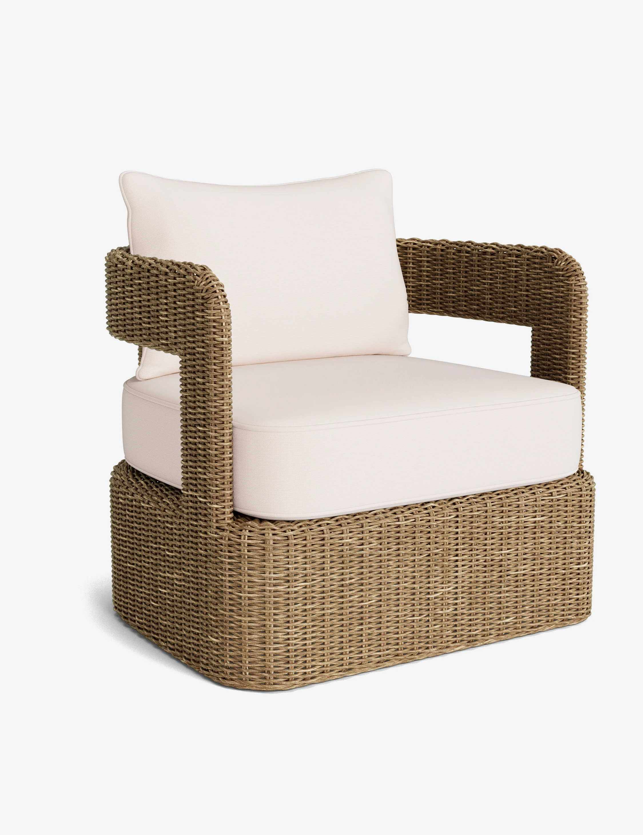 Hadler Outdoor Lounge Swivel Chair Cushion - Image 57