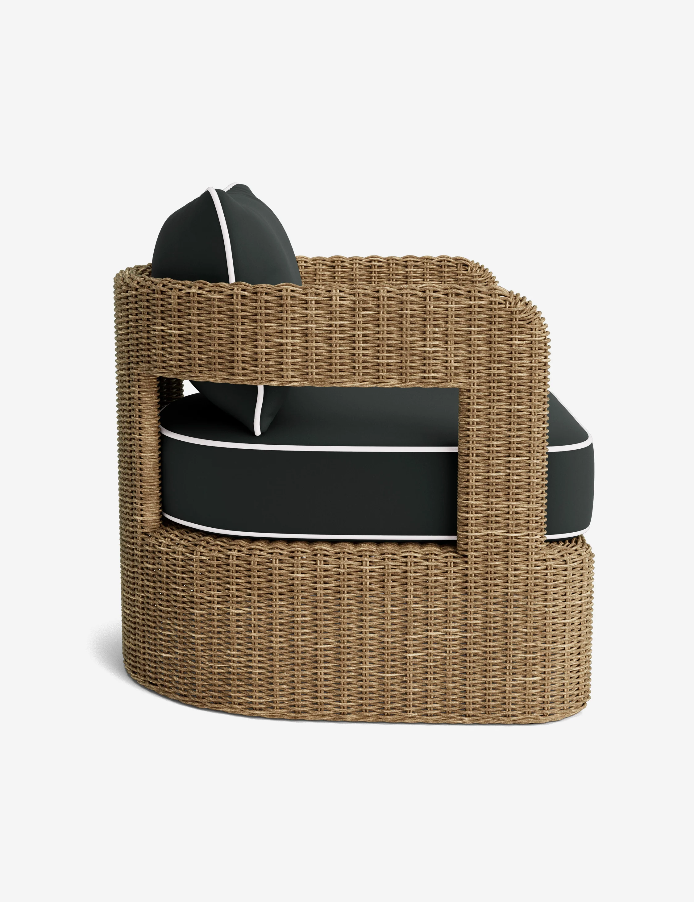 Hadler Outdoor Lounge Swivel Chair Cushion - Image 62
