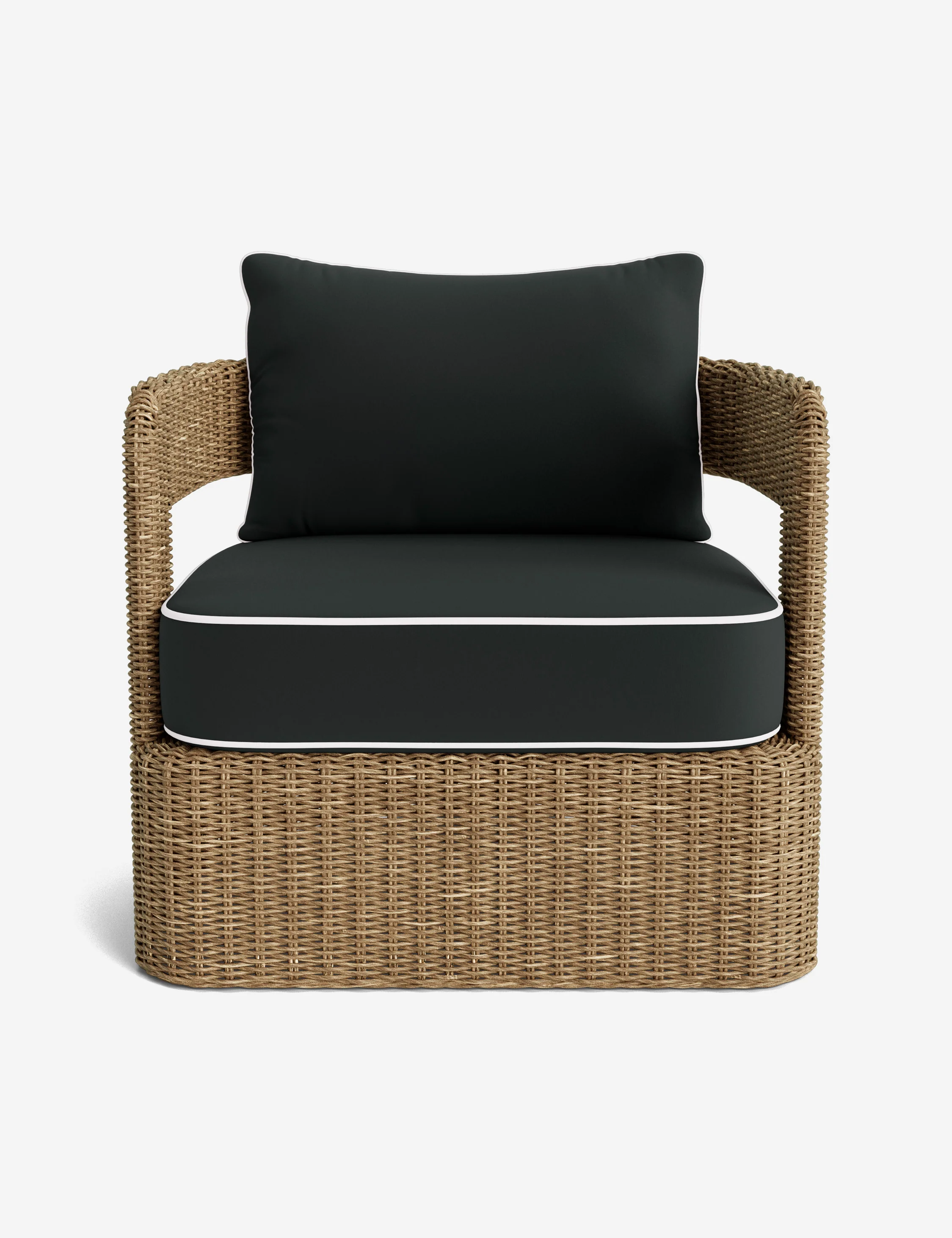 Hadler Outdoor Lounge Swivel Chair Cushion - Image 64