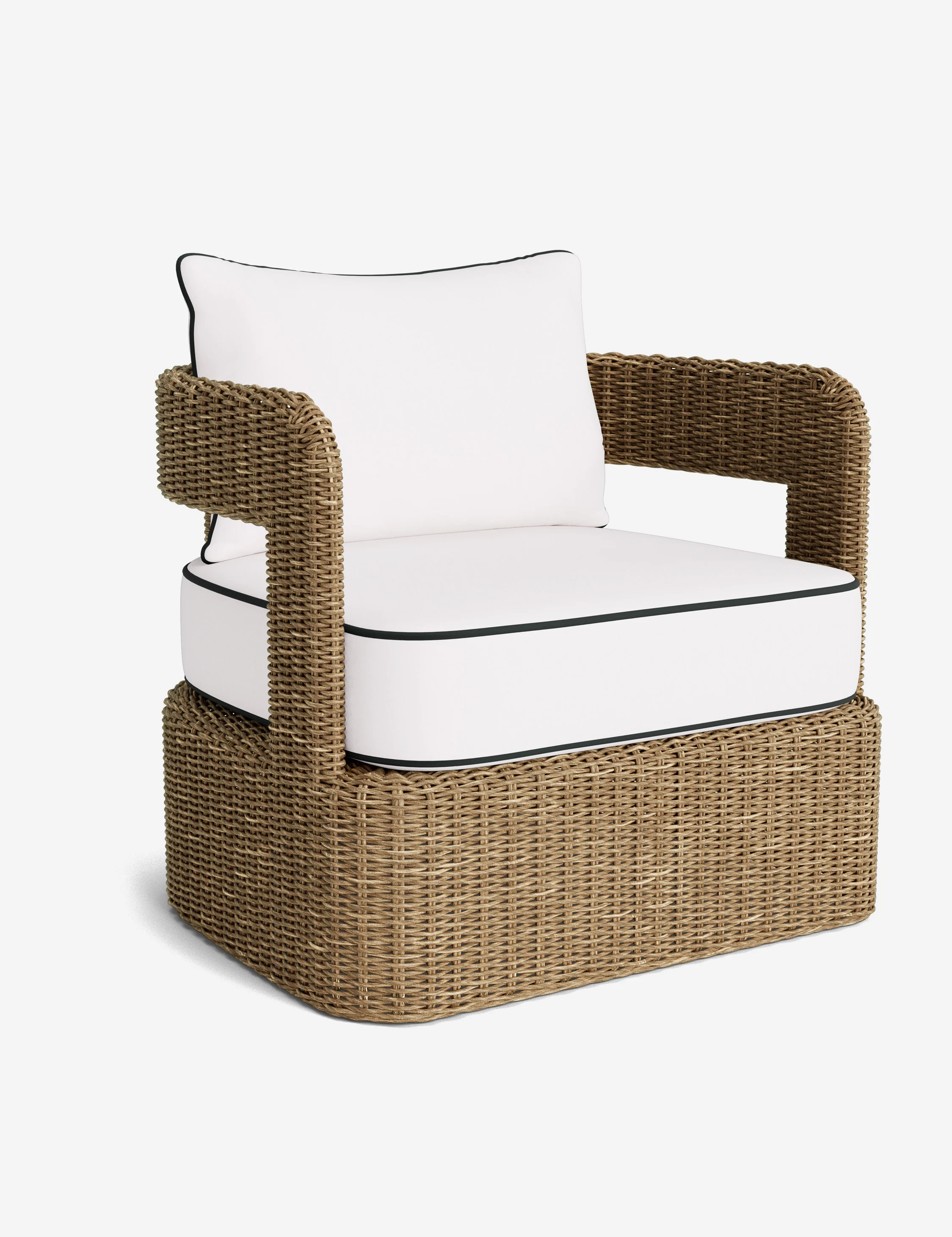 Hadler Outdoor Lounge Swivel Chair Cushion - Image 71