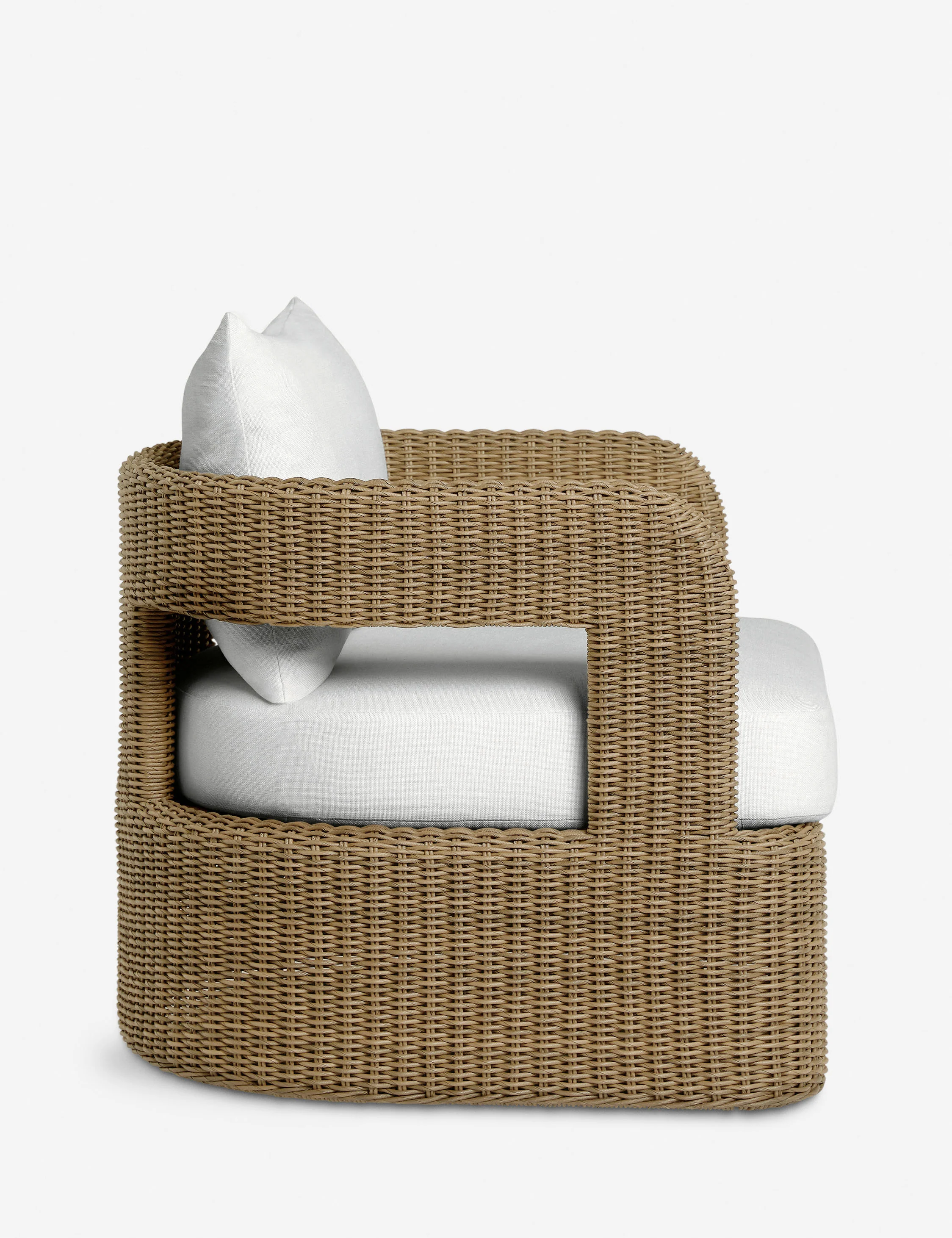 Hadler Outdoor Lounge Swivel Chair Cushion - Image 79