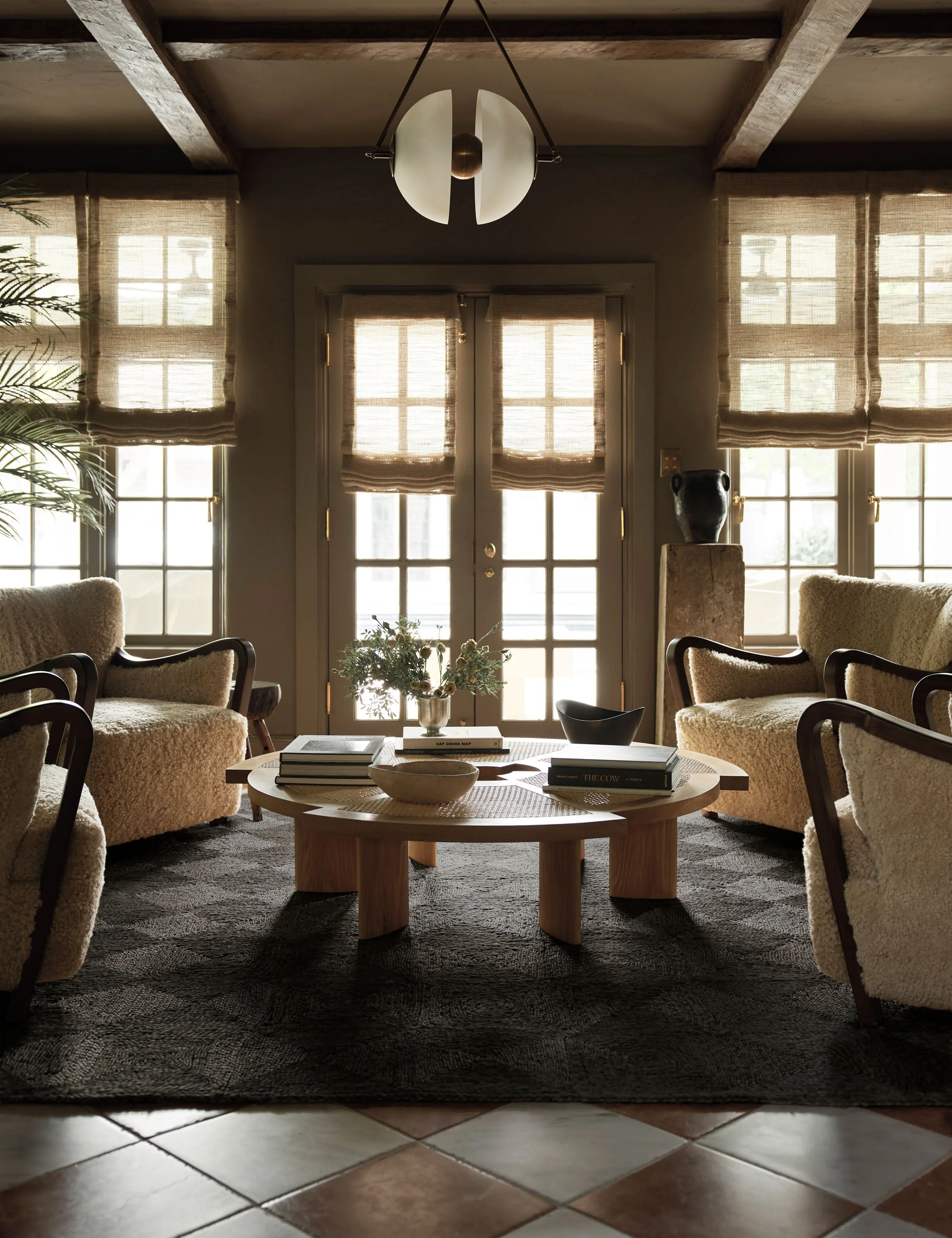 Havenhurst Handmade Jute Rug Swatch by Jake Arnold, Washed Black - Image 6
