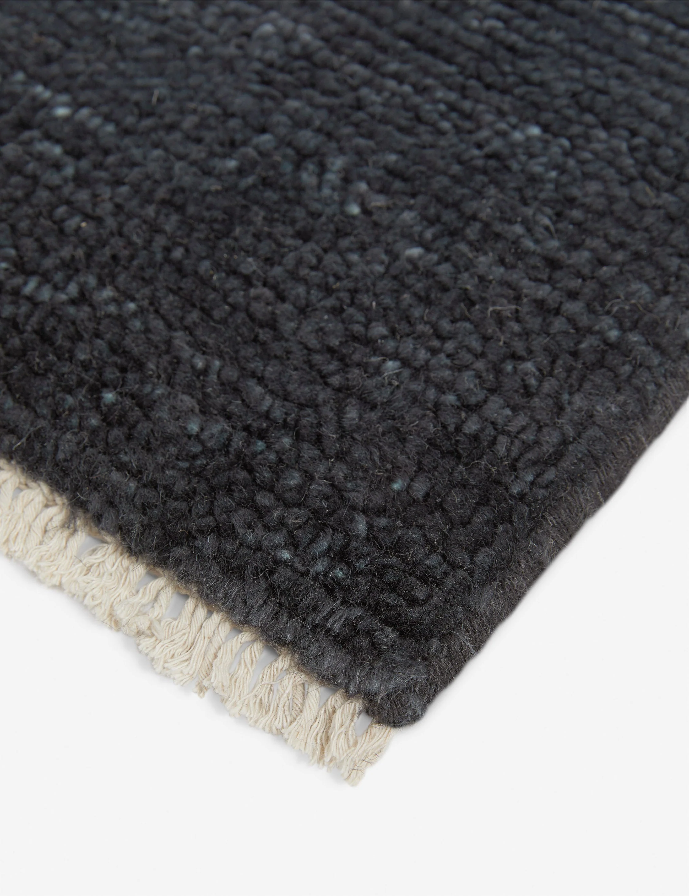 Heritage Hand-Knotted Wool Rug Swatch, Indigo