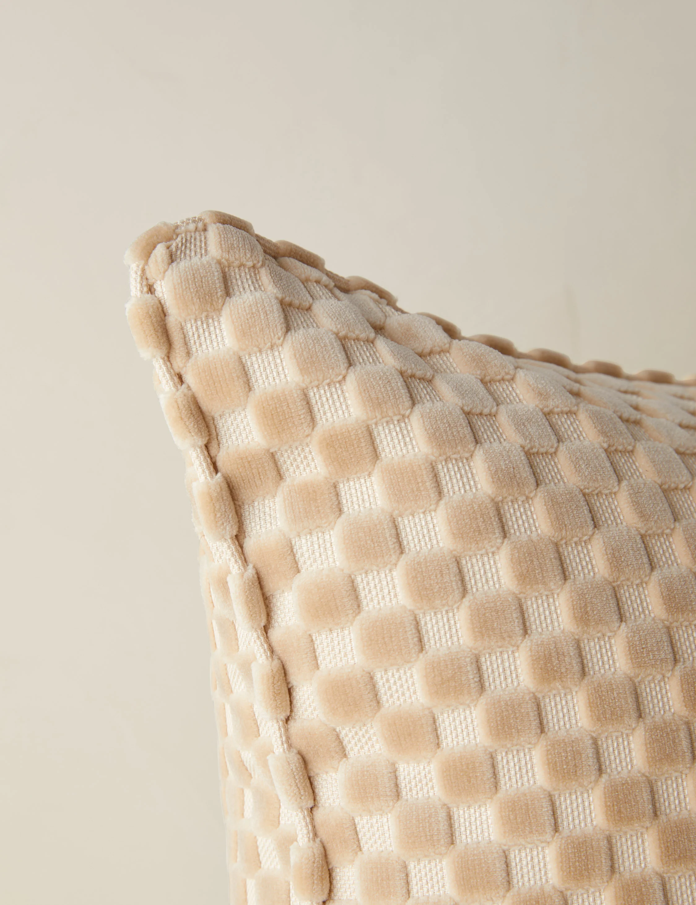 Hi-Lo Checker Velvet Pillow by Sarah Sherman Samuel - Image 11
