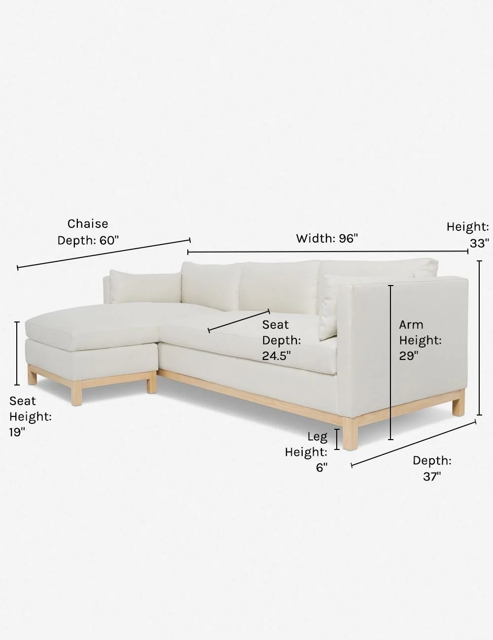 Hollingworth Sectional Sofa by Ginny Macdonald - Image 130