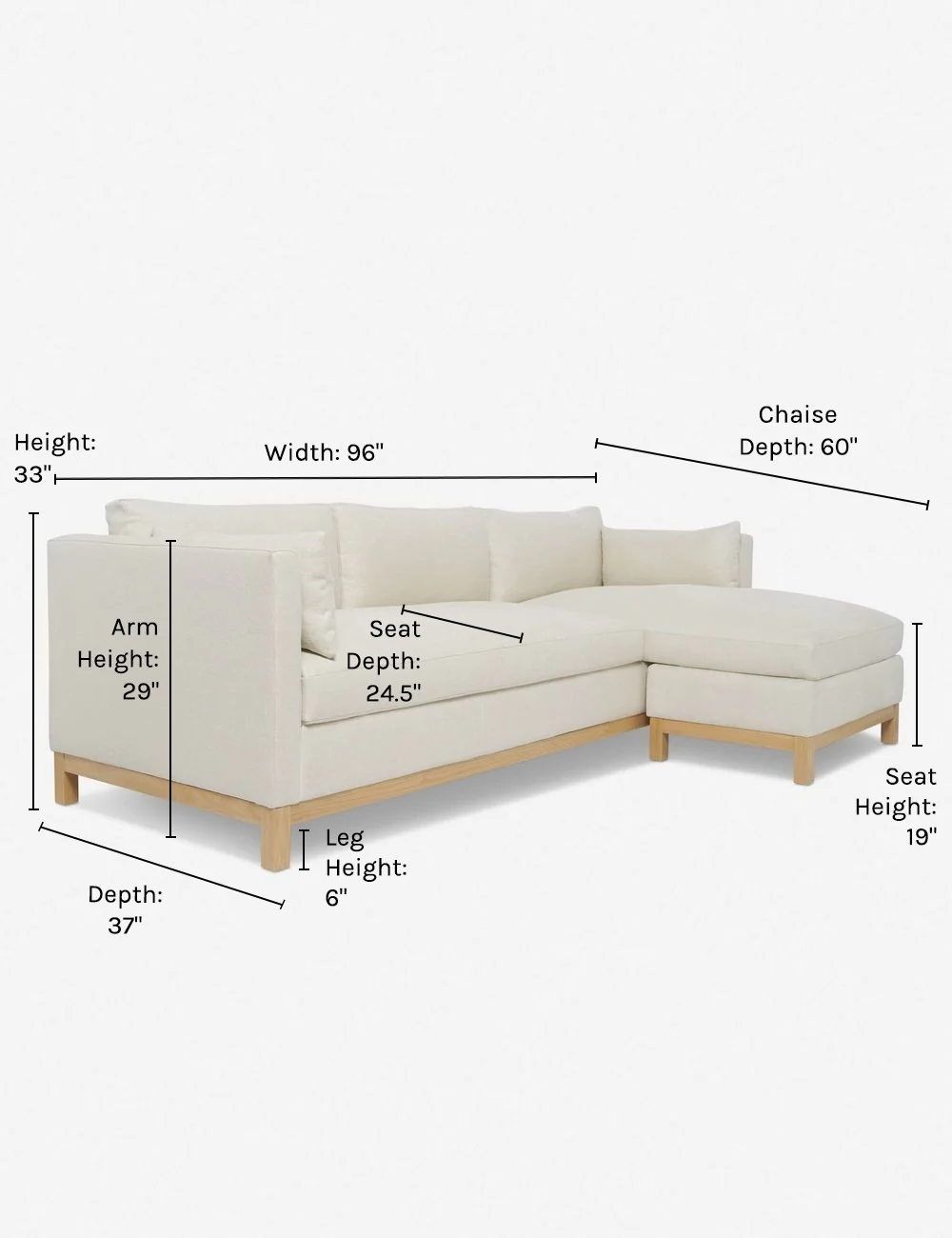Hollingworth Sectional Sofa by Ginny Macdonald - Image 131