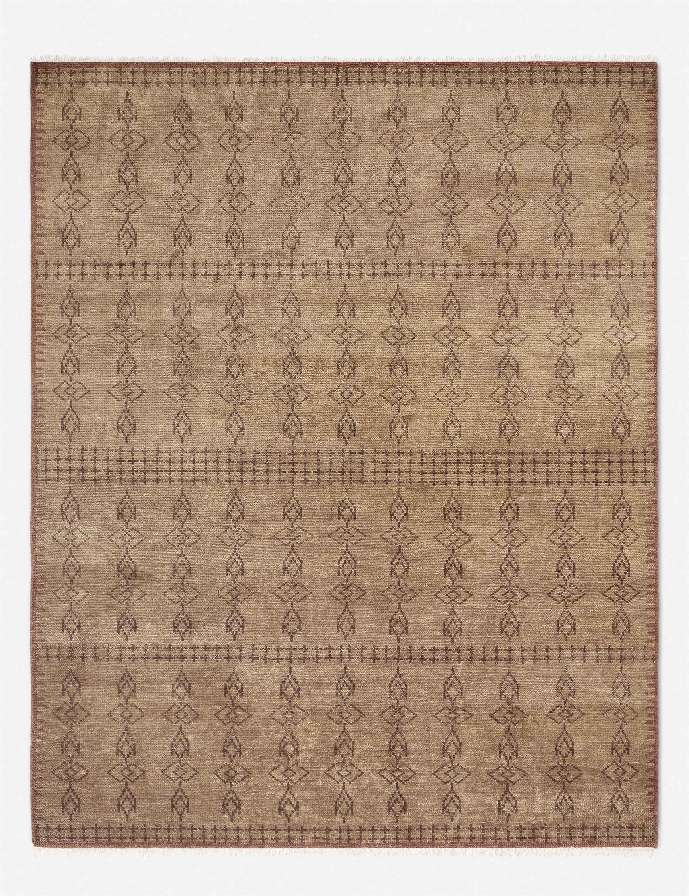 Indiana Hand-Knotted Wool Rug Swatch - Image 2