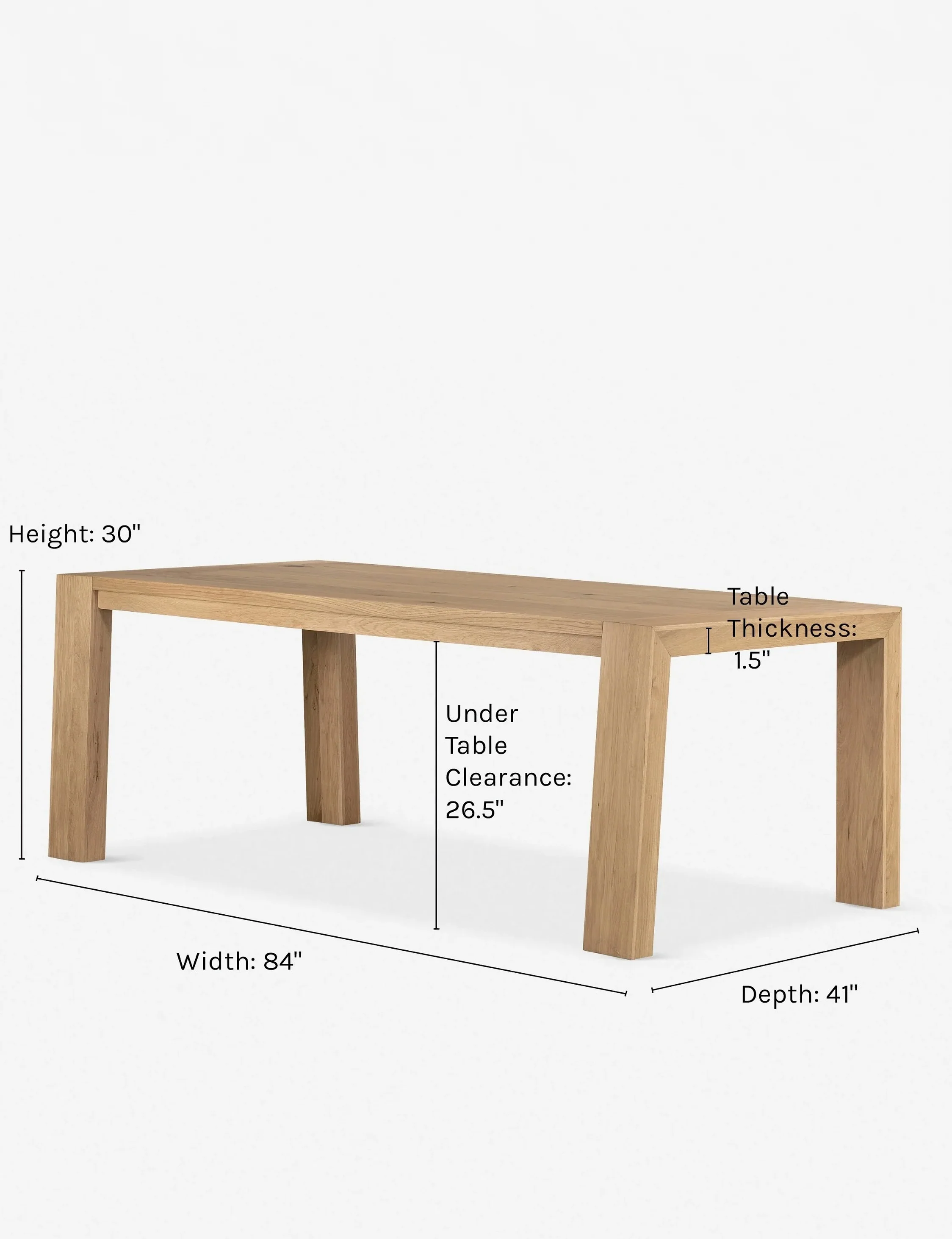 Inez Dining Table - Image 4