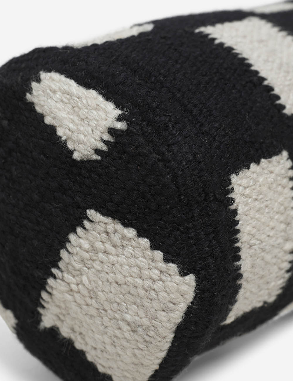 Irregular Checkerboard Bolster Pillow by Sarah Sherman Samuel - Image 8