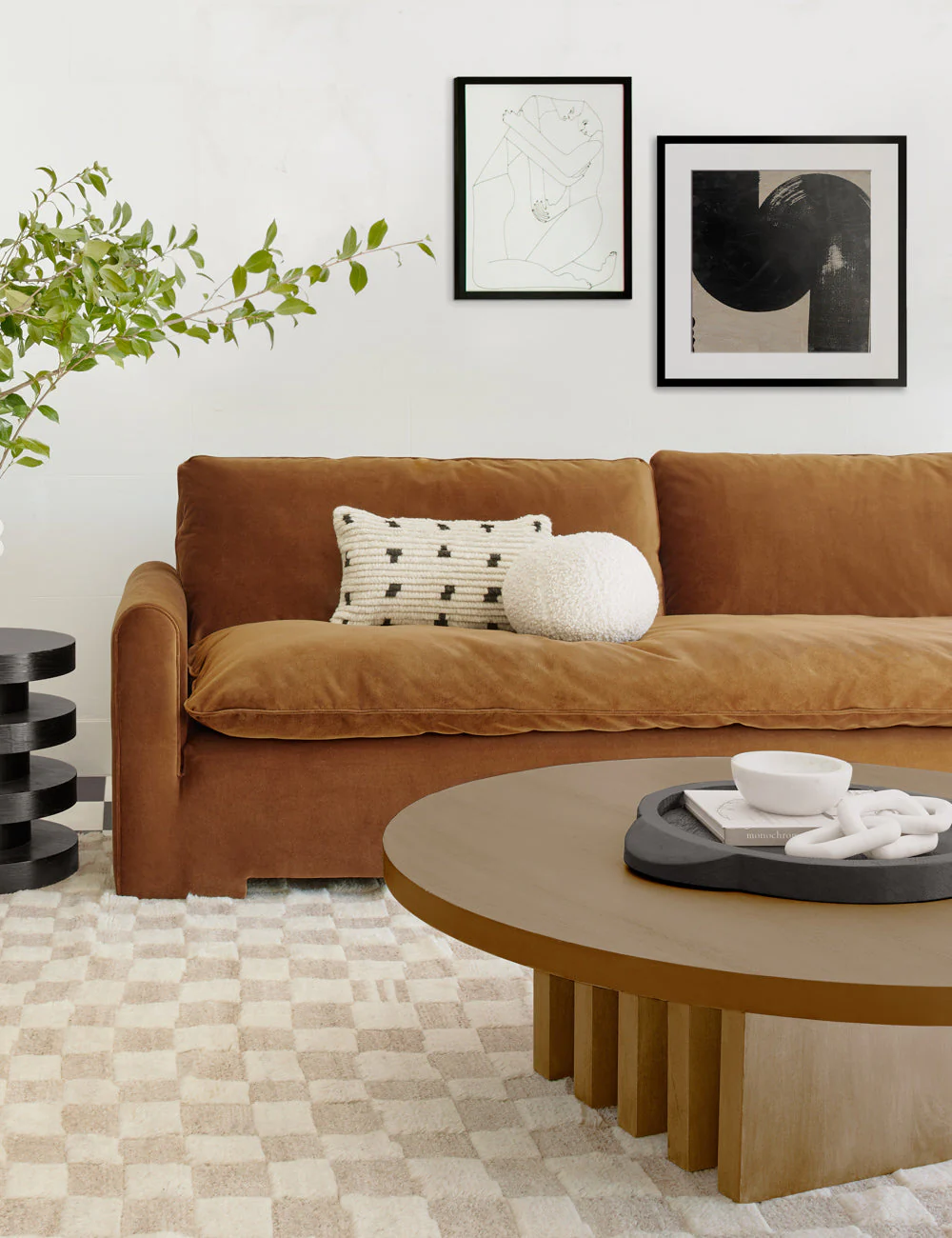 Irregular Dots Pillow by Sarah Sherman Samuel - Image 8