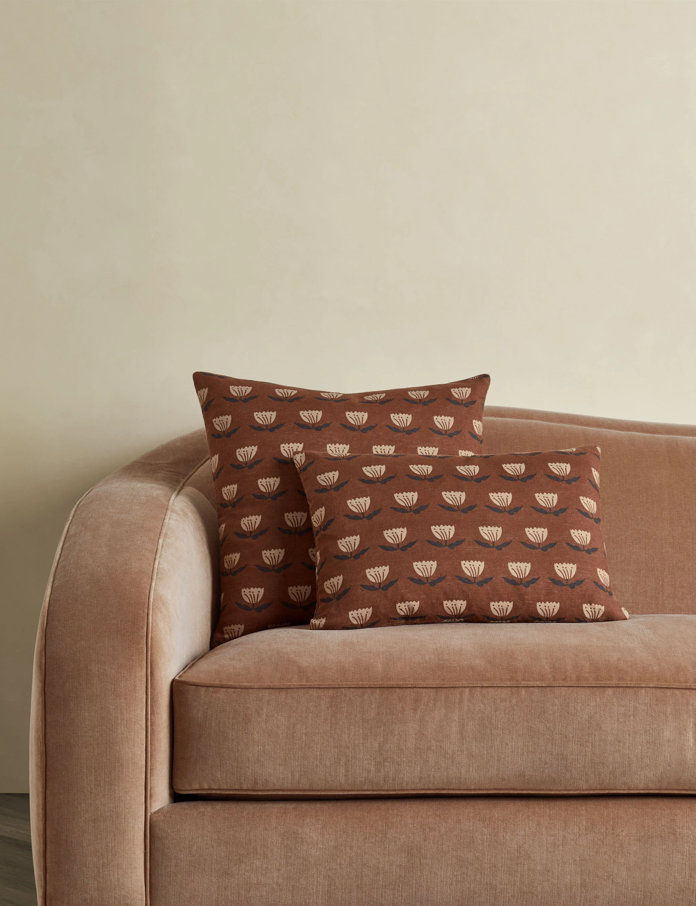 Janna Linen Pillow by Sarah Sherman Samuel - Image 3