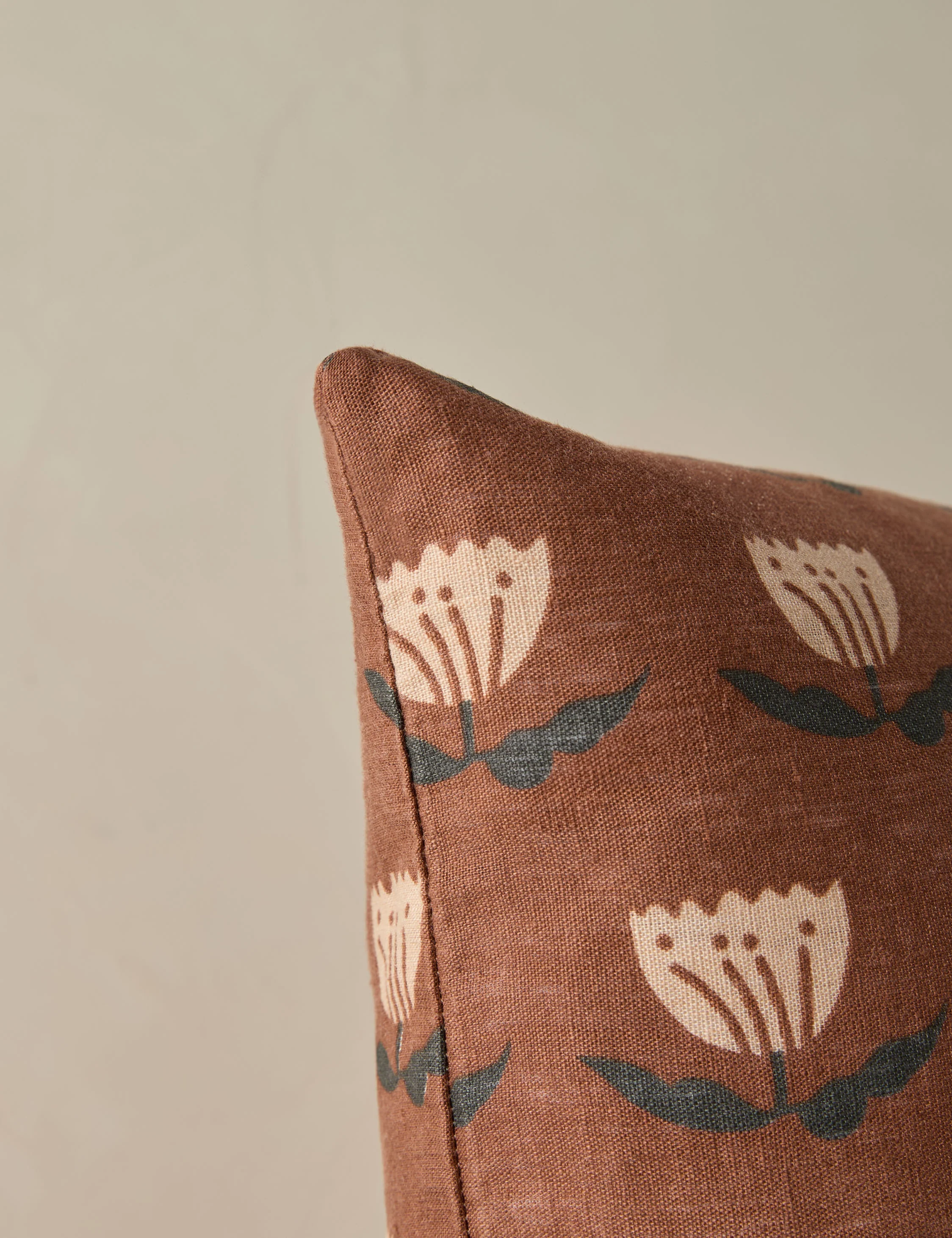 Janna Linen Pillow by Sarah Sherman Samuel - Image 4