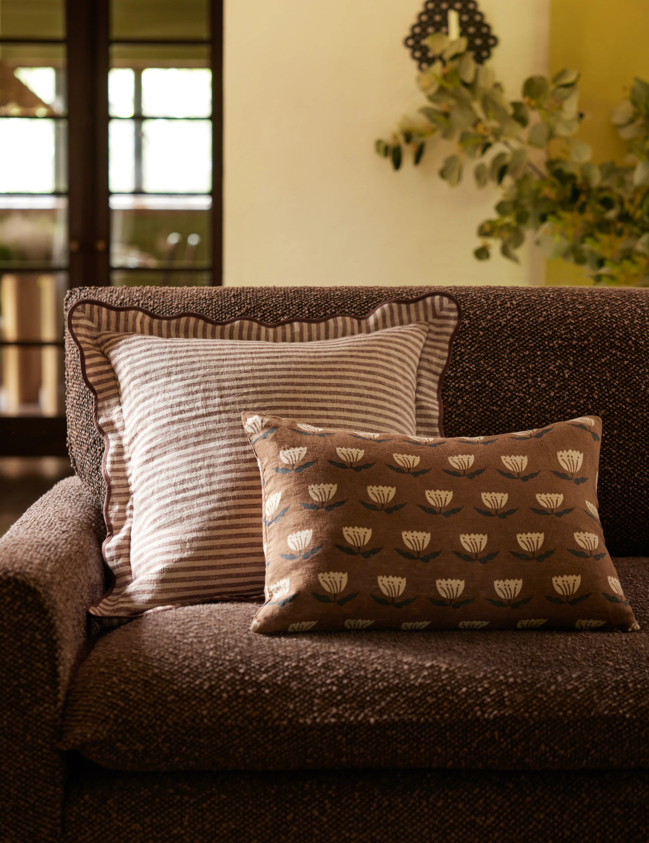 Janna Linen Pillow by Sarah Sherman Samuel - Image 6