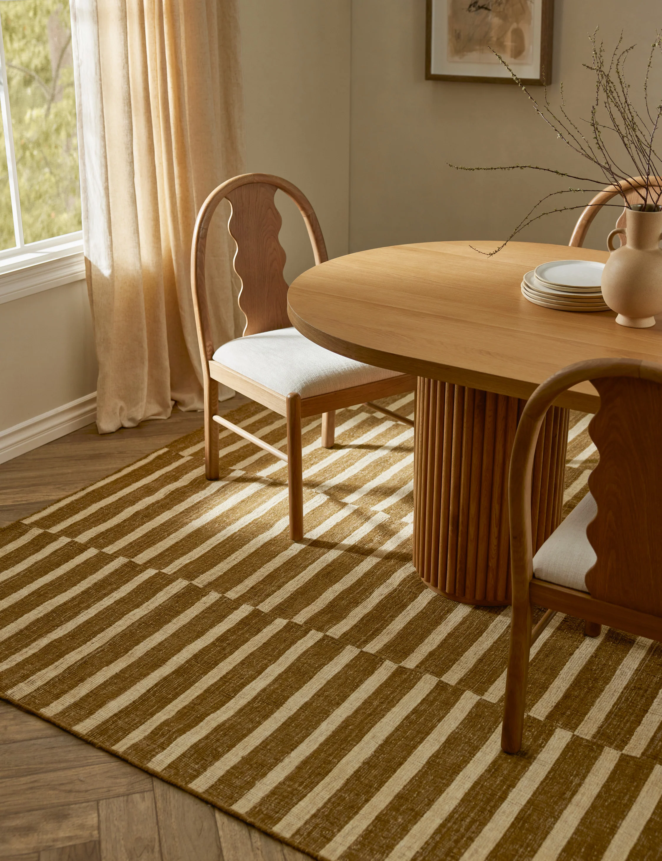Keady Handwoven Wool-Blend Rug Swatch