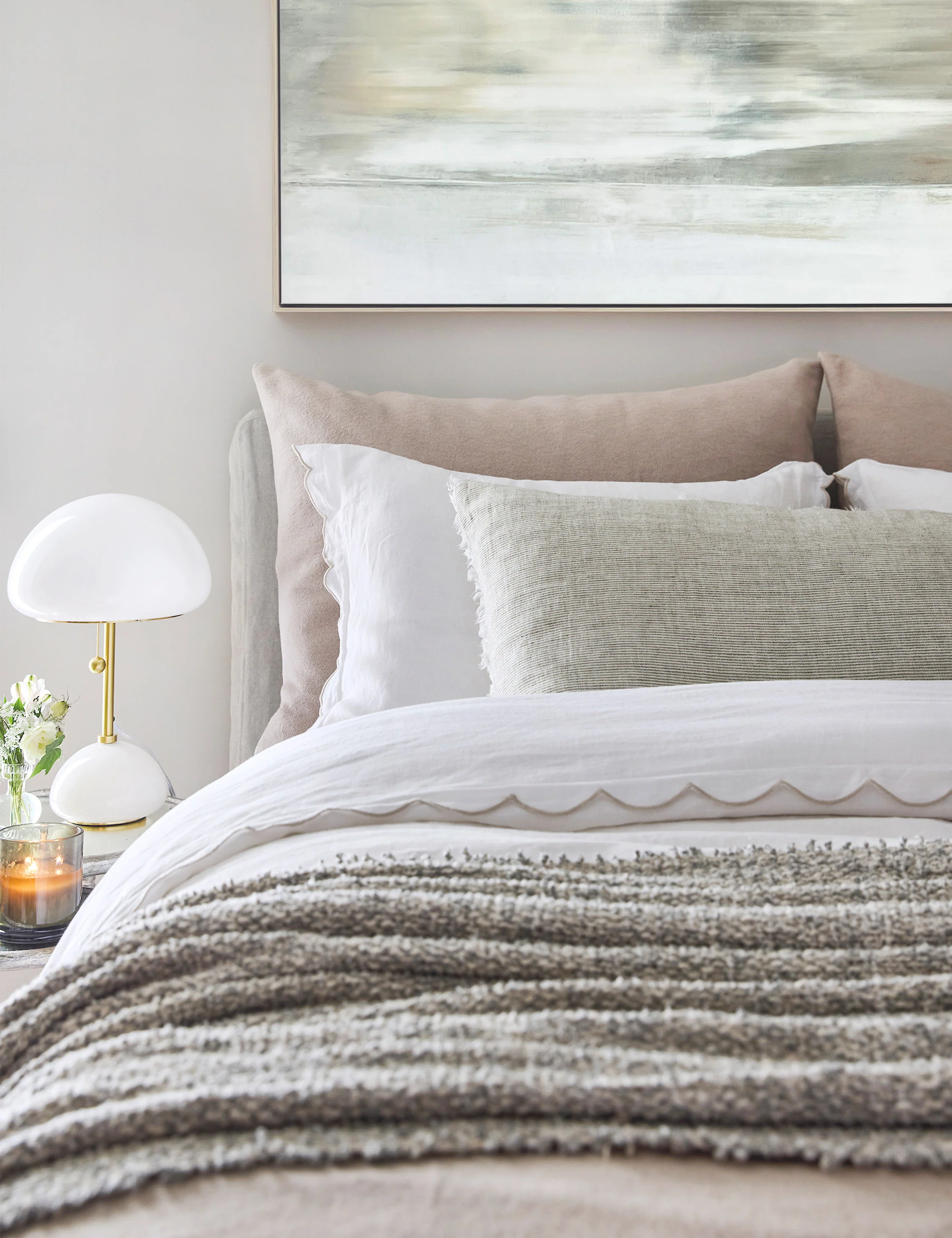 Kelly Linen Pillowcases (Set of 2) by Pom Pom At Home - Image 8