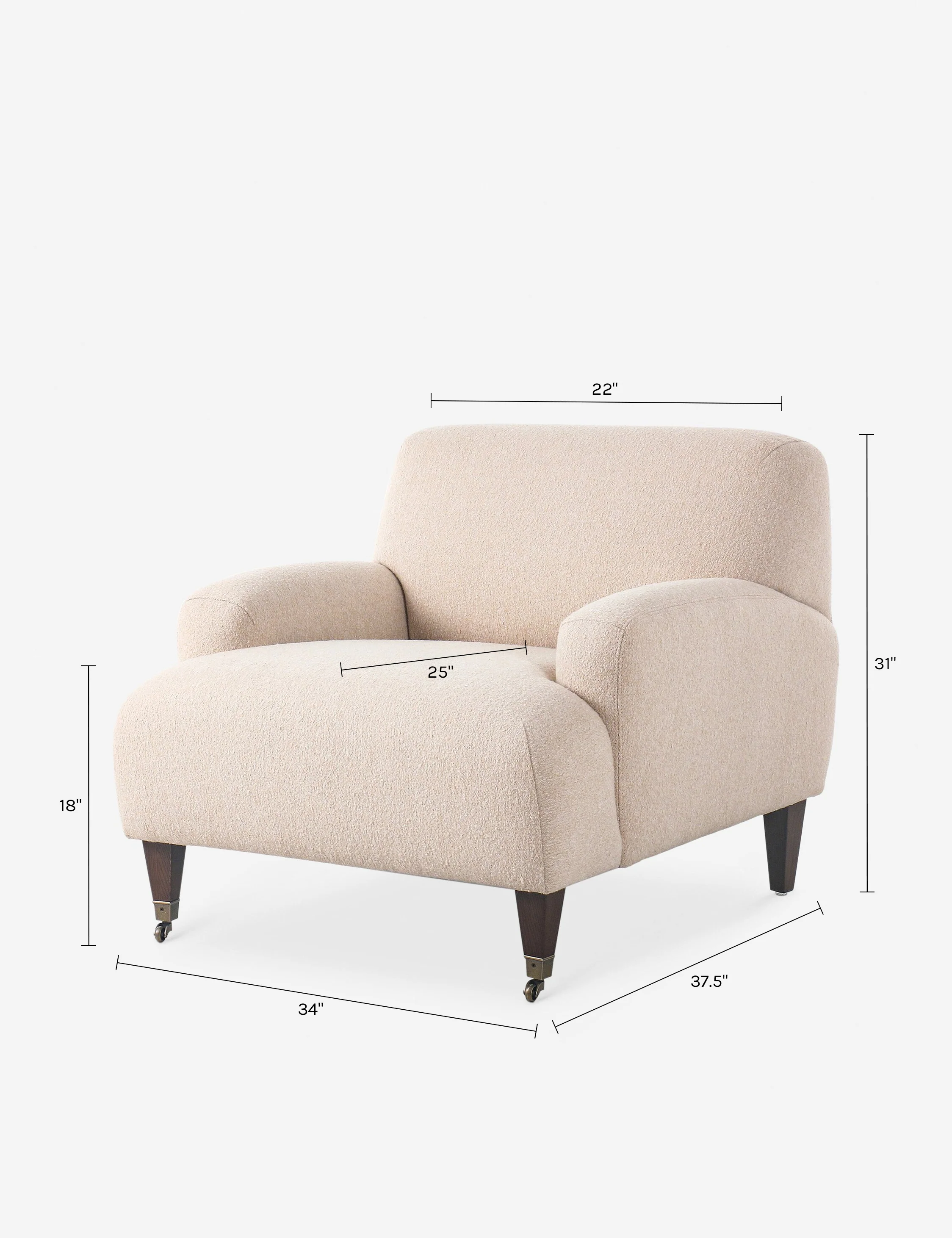 Kent Accent Chair by Amber Lewis x Four Hands - Image 16