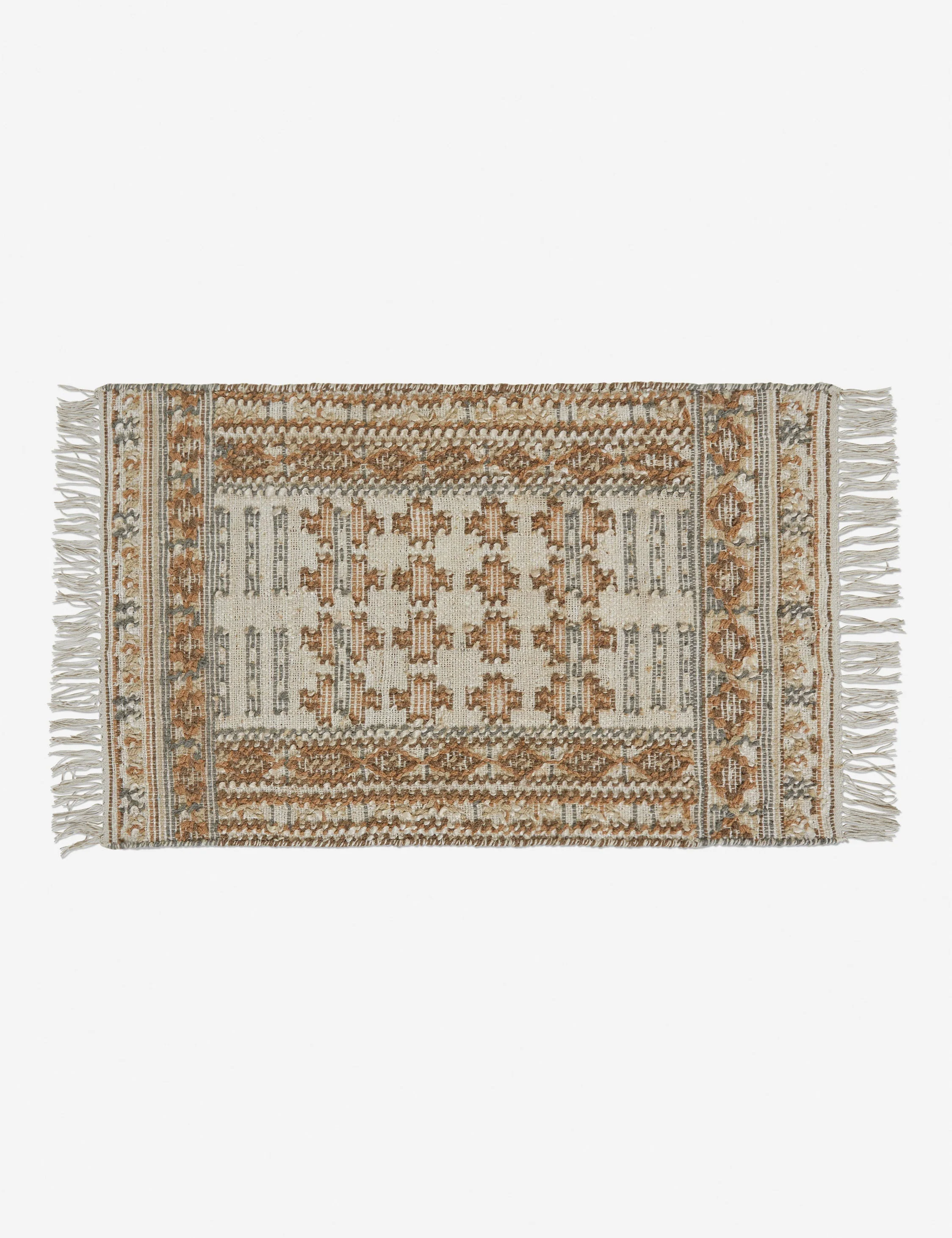 Keziah Flatweave Jute-Blend Rug Swatch, Slate - Image 9