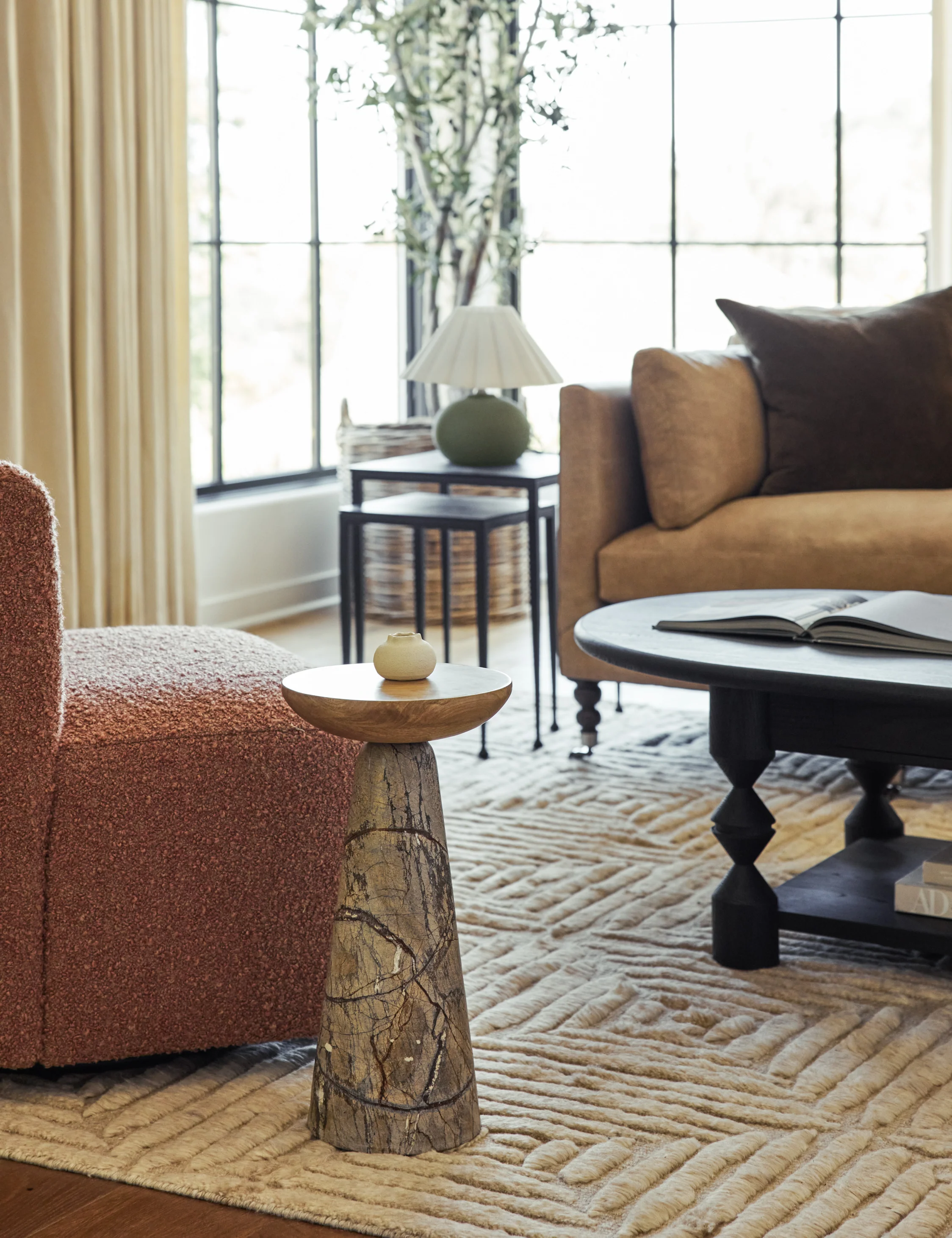Killian Round Side Table - Image 7