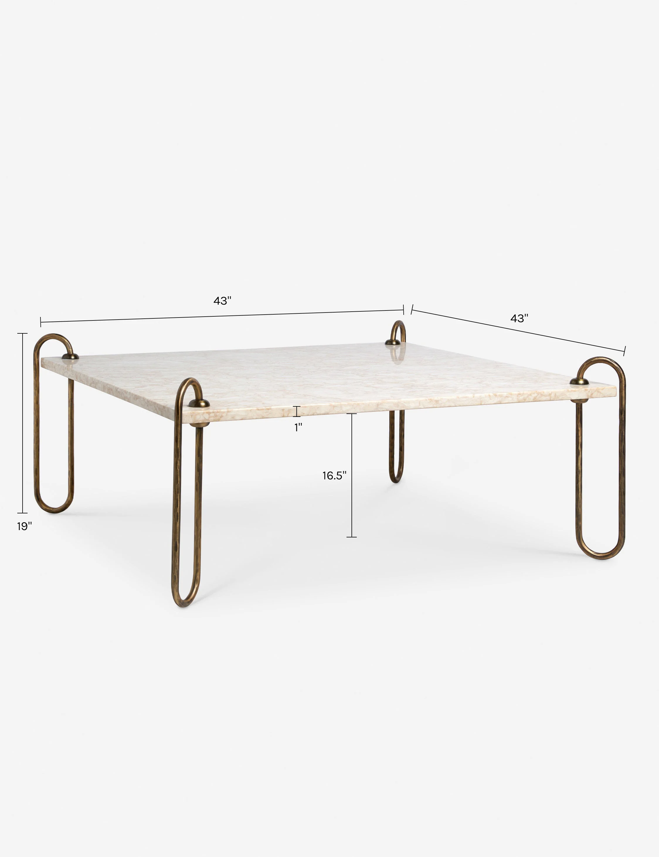 Kimberly Square Coffee Table - Image 14