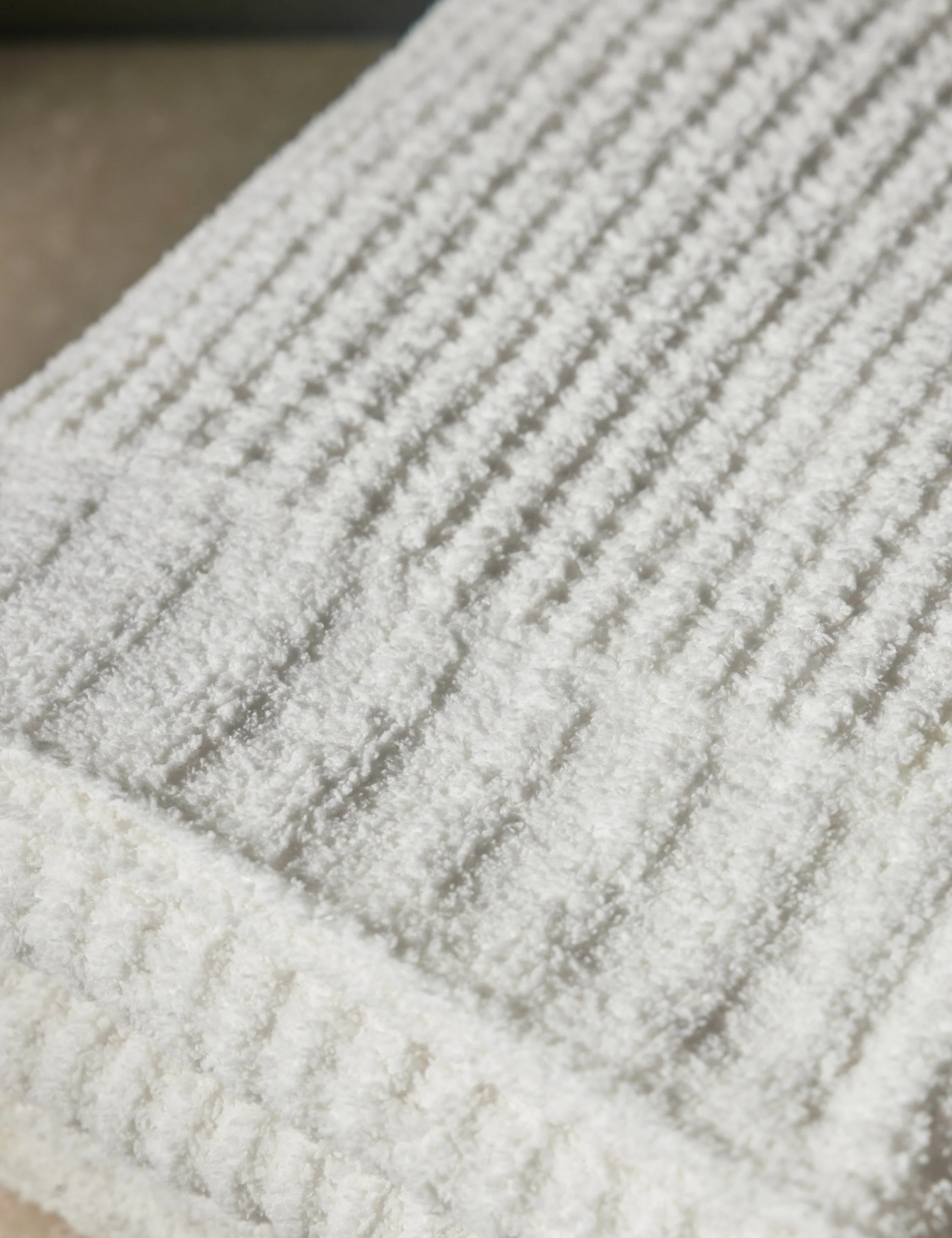 Knit Waffle Weave Throw by Kashwere - Image 13