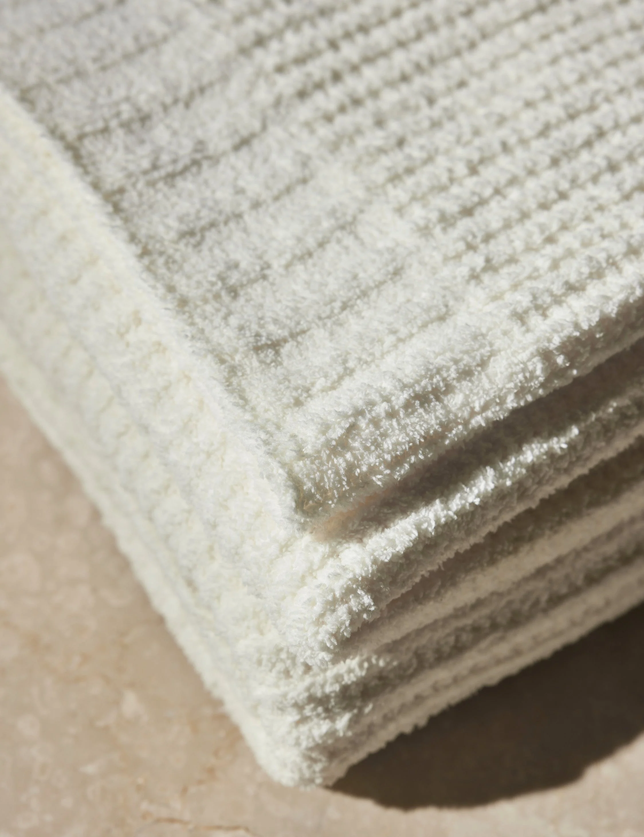 Knit Waffle Weave Throw by Kashwere - Image 6